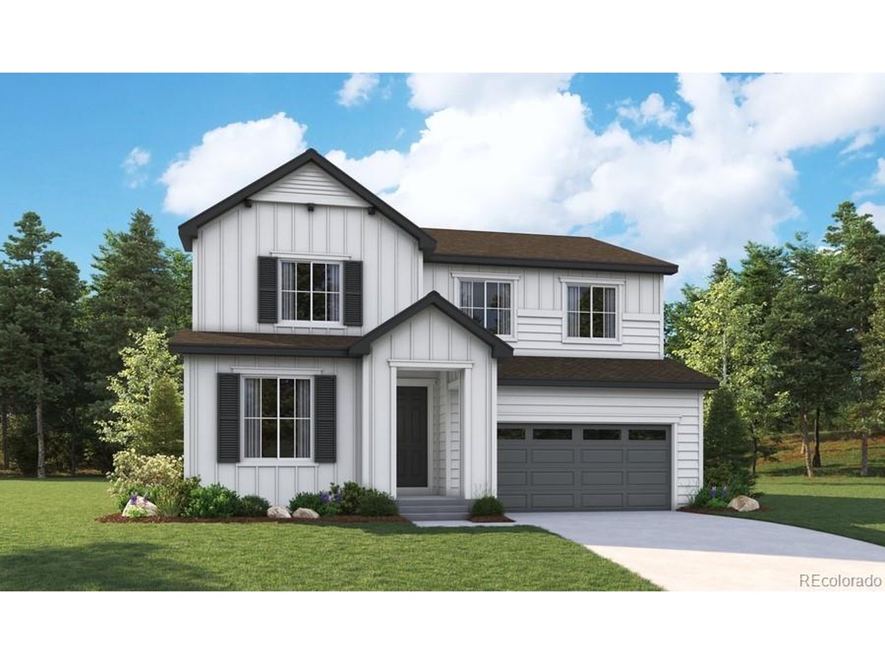 **!!MOVE-IN READY!!**SPECIAL FINANCING AVAILABLE** This Ammolite is waiting to fulfill every one of your needs with two stories of smartly inspired living spaces and designer finishes throughout. Just off the entryway you'll  a generous bedroom and bathroom Beyond, the expansive great room welcomes you to relax and flows into the dining room which leads you to a covered patio. The well-appointed kitchen features a quartz center island, stainless steel appliances and a pantry. Retreat upstairs to find a cozy loft, convenient laundry and three secondary bedrooms with a shared bath. The sprawling primary suite features a private bath and a spacious walk-in closet.