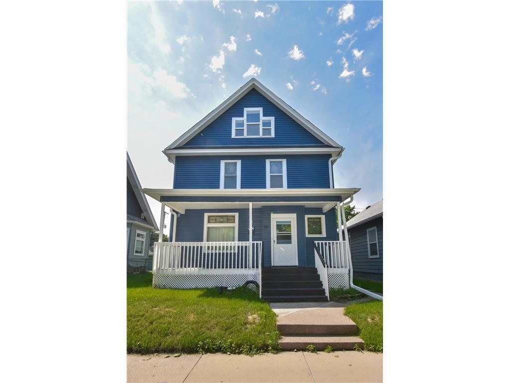 Well-maintained 4-bedroom, 2-bath home in the heart of St. Paul with several recent updates. Enjoy peace of mind with a new roof, siding, carpet, flooring, concrete driveway, A/C, and furnace. The home offers a 2-car garage plus additional driveway parking. Conveniently located near parks, schools, restaurants, and with quick access to I-94. A solid home with great potential in a desirable location! Buyers and agents to verify all measurements.