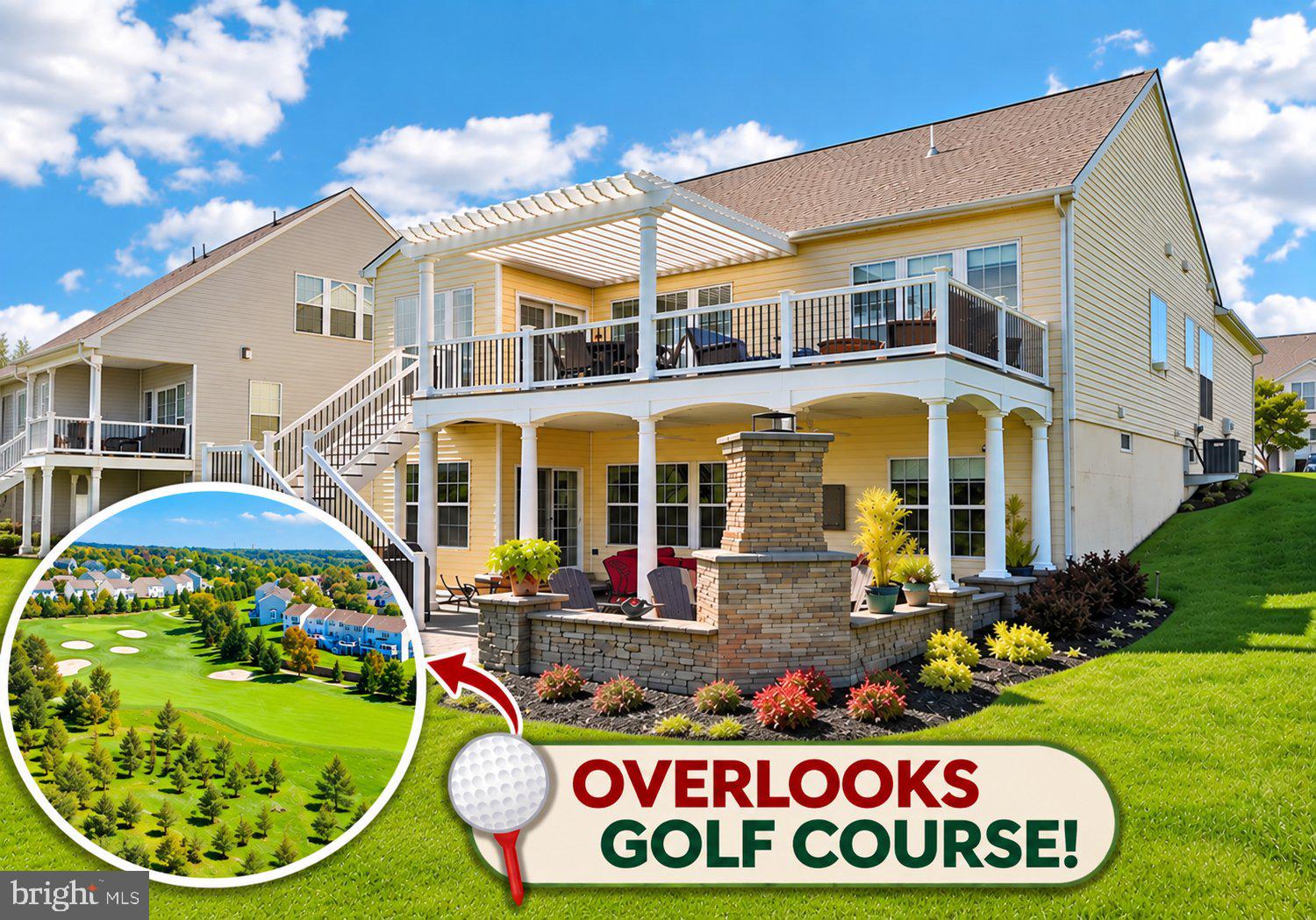 Welcome to 613 Prizer Court, where everyday living feels like a getaway. Set on the 7th hole of Applecross Country Club's celebrated Jack Nicklaus–designed golf course, this former model home has been beautifully updated and offers the ease of one-floor living with sweeping fairway views. New Luxury Vinyl Plank (LVP) floors carry a fresh, cohesive look throughout the open floor plan. The remodeled kitchen shines with all-new stainless steel appliances, quartz countertops, a matching quartz backsplash, and a pantry, and it opens to the living room with its gas fireplace. The dining area, finished with wainscoting and crown molding, leads to a bright and airy sunroom and out to a deck topped with a pergola, made for morning coffee, evening cocktails, and relaxed meals any time of day. The main-level primary suite also overlooks the golf course and features an oversized walk-in closet and a bath with a new double vanity and stone-tiled glass shower. Also on the main level are a second bedroom with a full bath, a third bedroom that doubles as an ideal home office, and a laundry room with access to the 2-car garage. After a swim in the indoor or outdoor pools, a fitness class at Studio T, a match of tennis, or a round of golf, gather friends on the patio around the wood-burning fireplace and catch the big game on the flat-screen TV, housed in its protective wooden cabinet. Entertaining continues in the walk-out finished lower level, where a huge family room offers plenty of space to spread out. The lower level also includes a bedroom with a hideaway Murphy bed and a full bath, perfect for overnight guests, plus abundant unfinished storage that could easily become an exercise area. Peace of mind comes standard with a new roof, new gas forced-air heating system, and new hot water heater. Low HOA fees include a resort-style list of Applecross amenities: indoor and outdoor pools with a Caribbean pool bar, a state-of-the-art fitness center, the Studio T exercise and dance studio, fitness classes, tennis and basketball courts, walking trails, a full restaurant and bar, and a calendar of social events, plus lawn care and snow removal, so you can spend more time enjoying the lifestyle and less time on upkeep. All this in the award-winning Downingtown Area School District, with convenient access to Routes 322 and 30 and the PA Turnpike. This is golf course living at its finest, so schedule your showing today! Note: The Listing Agent is related to the Seller.