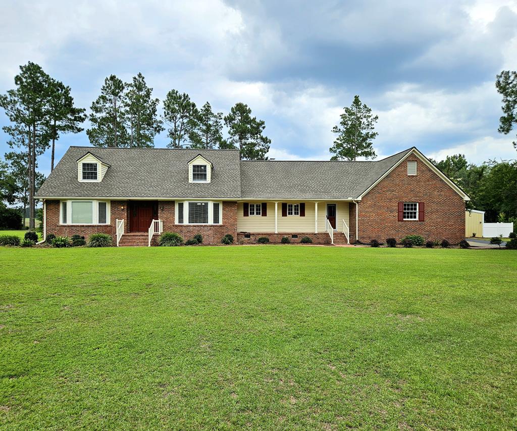 Welcome Home to the quiet countryside, situated on nearly 7 acres you will discover this inviting 5 bedroom, 3-1/2 bath home offering 2,830 sq. ft. of character and comfort. This home is conveniently located between Thomasville and Pavo and surrounded by farmland fields and woods delivering a peaceful country atmosphere while keeping you only a short drive from either town. Inside you will find a cozy layout with timeless details that make the home welcoming. Outside is a spacious deck for grilling and entertaining along with a firepit area. A large enclosed wired workshop is just steps away for storage or projects. If you have been looking for that perfect place in the country this just may be it!