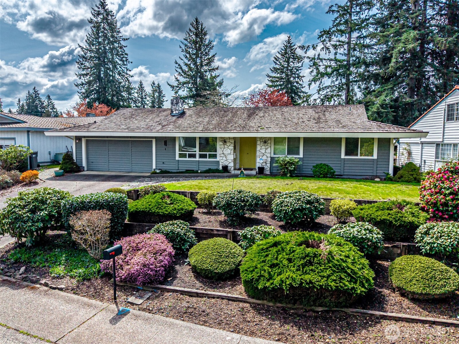 Where refined living meets the greens, this completely updated turnkey rambler showcases elevated updates throughout and an ideal position along the 8th green of Fairwood Greens Golf and Country Club, offering sweeping fairway views. Expansive windows fill the home with natural light, creating a bright yet tranquil living experience.    The spacious kitchen blends function and style, highlighted by a striking butcherblock island, generous workspace, and seamless flow for everyday living and entertaining. Serene outdoor living is elevated by a large patio and professionally landscaped grounds.    The primary suite serves as a private retreat with a walk-in shower and double vanity. Residents enjoy neighborhood parks, 24-hour security, and optional membership opportunities including an 18-hole golf course, community pool, dining, and social amenities enhancing the lifestyle without obligation. Ideally located near shopping, major highways, and convenient access to Seattle-Tacoma International Airport.