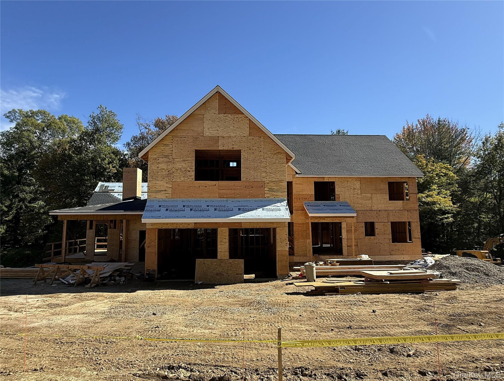 Exciting and new state-of-the-art expansion and renovation by highly recognized local developer, Tavo Development teaming with noted architect Teo Seguenza. Ready for occupancy in Spring 2026. Meticulous attention to detail, years of experience and master craftsmanship are combined in this new offering, encompassing 5,536 sq ft, 4 bedrooms, 5 full and 2 half baths, a finished walk-out lower level and all the modern amenities for today’s discerning buyer. The light-filled main level highlights a chef’s kitchen with island and breakfast room, formal living room and dining room, family room, large mudroom and a screened in porch. Upstairs, the primary suite is enhanced with a spa-like bath and oversized walk-in closet. Two additional ensuite bedrooms, bonus room with access to a large balcony and laundry complete the upper level. The lower-level with an exercise room, lounge, laundry and full bath segues to the outdoors  with almost an acre of flat usable grounds and site plan approval for a pool. Interior pictures displayed are samples of previous Tavo built homes. 
A perfect combination of style, space, and comfort. Close to town, highways and 50 minutes to NYC.