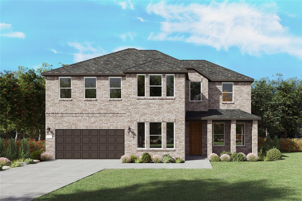 NEW CONSTRUCTION: Welcome to Highland Lakes in McKinney! Discover the exquisite two-story Oglesby plan - available for move in by the August school enrollment for Prosper ISD. This stunning 5-bedroom, 4.5-bathroom home features ample closet and storage space, a study, and a convenient secondary bedroom on the first level. The community boasts a refreshing pool and a lush park, perfect for relaxation and recreation. With 3610 sq. ft. of open concept living space, this home is ideal for a growing family or entertaining guests. Experience the perfect blend of comfort and sophistication in this beautiful new home. With no MUD or PID and set in Prosper ISD this home is the perfect fit for you!