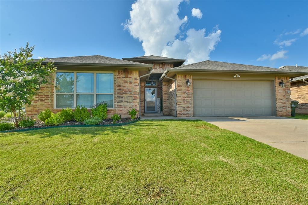 Welcome to this pristine 3-bedroom, 2-bathroom home built in 2019, offering 1,875 sq ft of thoughtfully designed living space. Nestled on a desirable corner lot, this move-in-ready gem features a split floor plan and an open-concept layout- perfect for modern family living. 
The heart of the home includes a stylish kitchen with stunning quartz countertops, stainless steel appliances, and ample cabinet space. The open layout makes it east to stay connected- whether you're preparing meals or relaxing in the living room, conversation flows naturally throughout the space. 
Cozy up on chilly evenings by the elegant gas fireplace, creating a warm and inviting atmosphere. 
The very spacious primary suite allows for natural light to flood the room when desired. The walk in primary closet offers added electrical outlets-strategically keeping all your tech powered up. The luxurious primary bathroom features a large soaker tub for relaxing at the end of the day, along with a separate private shower for added connivence and comfort. 
The secondary rooms are generously sized and each includes a walk-in closet, offering plenty of storage and space for family, guests, or a home office. 
Step outside to enjoy your custom-fenced patio and private backyard-ideal for hosting bbq's or simply unwinding in peace. 
Located just down the road from the neighborhood park, it's the perfect spot for morning jogs, dog walks or evening strolls. This home checks all the boxes!