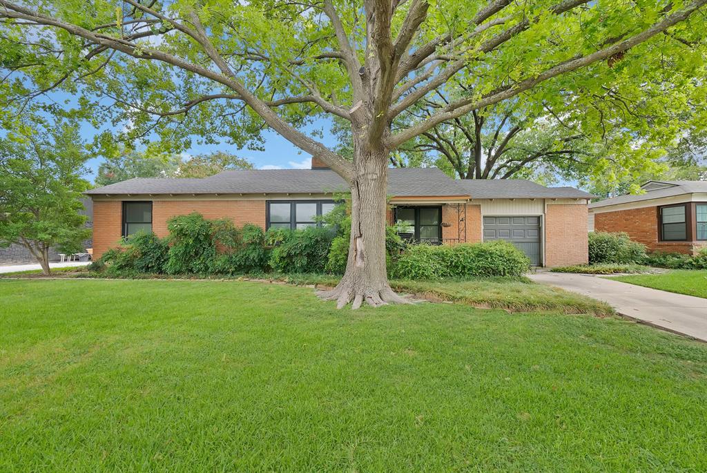 Tucked beneath mature trees in one of Fort Worth's most established neighborhoods, this beautifully refreshed cottage offers the kind of character that's becoming increasingly difficult to find. Original hardwood floors, abundant natural light, and timeless architectural details create a warm, inviting atmosphere, while freshly painted interiors provide a crisp, modern backdrop ready for its next chapter.Designed for effortless living, the home blends historic charm with everyday comfort. The thoughtfully arranged floor plan offers two inviting bedrooms and a well-appointed bathroom, creating a space that feels both cozy and functional.Step outside and discover what truly sets this property apart—a beautifully landscaped backyard that feels like a private retreat. Whether enjoying a quiet morning coffee beneath the trees, entertaining friends on the patio, gardening, or spending evenings around a fire pit, the outdoor living space extends the home's charm well beyond its walls.Its location places you just minutes from TCU, the Fort Worth Zoo, the Trinity Trails, Clearfork, University Park Village, and some of the city's favorite restaurants, coffee shops, and entertainment. Residents are drawn to this part of Fort Worth for its established tree-lined streets, classic homes, and convenient access to the best of the city while maintaining a welcoming neighborhood feel.Whether you're searching for your first home, downsizing into something full of character, or looking for an investment in one of Fort Worth's most desirable central locations, this home offers an exceptional opportunity to enjoy a lifestyle where charm, convenience, and outdoor living come together.