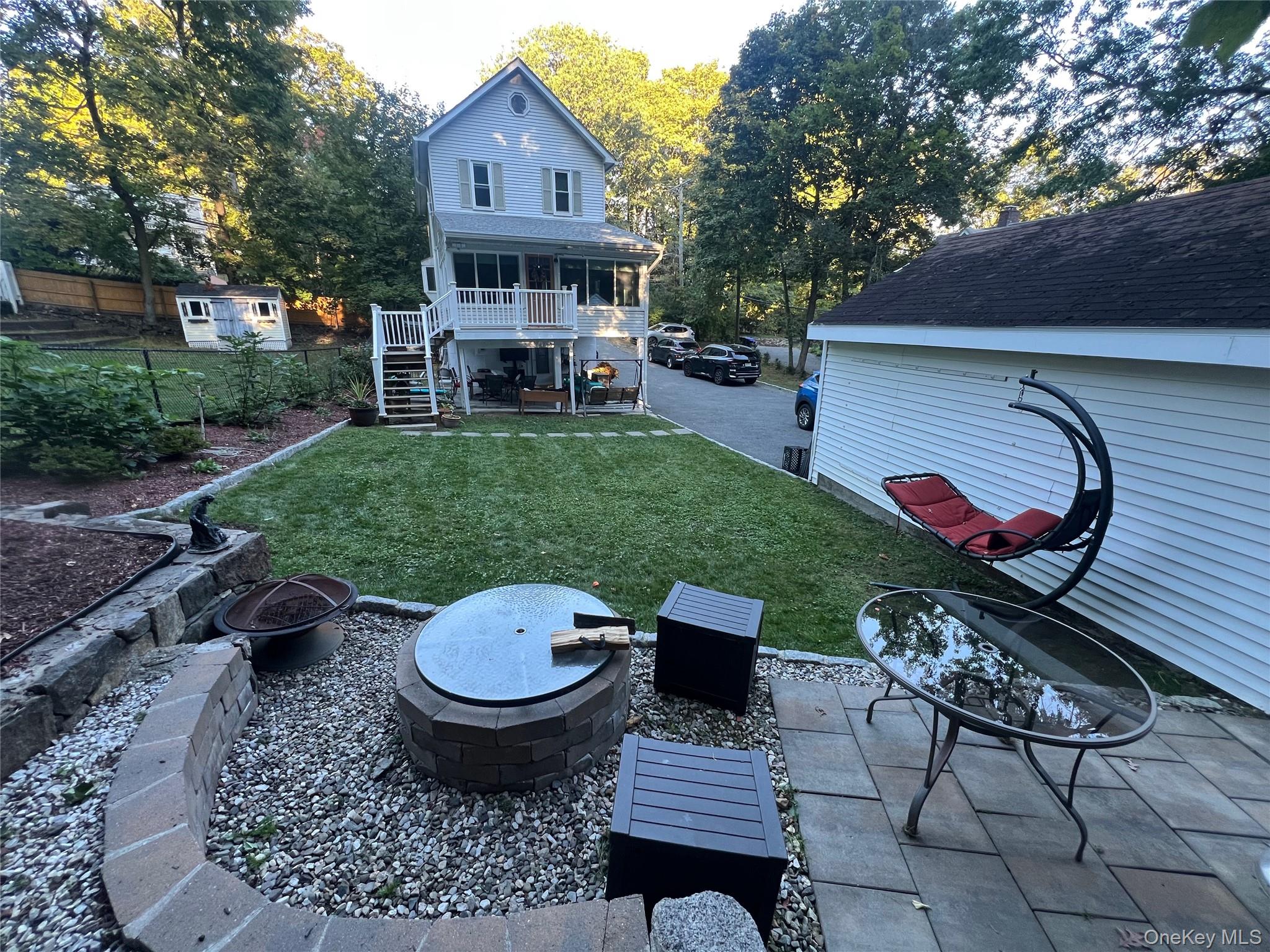 Discover 168 W. Hartsdale Avenue 
Welcome to this charming Colonial home offering 1,800 square feet of living space. Modern Kitchen with New stainless steel appliances, hardwood floors throughout, a primary bedroom with a walk-in closet, and a versatile walk-out basement with potential for a mother–daughter setup. Recent updates within the past three years include a new roof. New Pella triple-pane insulated replacement windows, to keep the heat in wintertime, and summertime keeps the heat out. The living room windows have Rolled-down blackout shades. Additional features include a Murphy bed in the basement, 2 of the bedrooms have 50-inch wall-unit TVs, a 50-inch standing TV on the patio, and a Weber 5-burner grill. Spacious driveway accommodates 10 cars with easy turnaround access. Pull-down ladder leads to a spacious attic. Ideally located just one mile from Metro North train station and close to major highways, shops, dining, and major amenities. Don’t miss this wonderful opportunity to own a timeless home in a sought-after location.