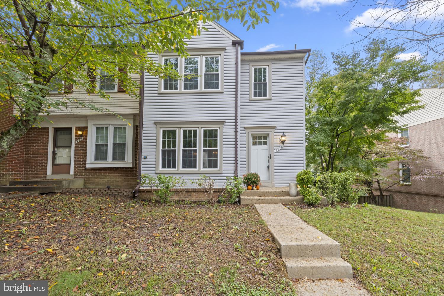 Welcome home to this renovated end-unit townhome in the Woodstream community of Springfield. With 3 bedrooms, 3 full baths, a half bath, and 2,000 square feet across three finished levels, this home is ready for its next owner. Fresh paint, brand-new carpet on all three levels, a renovated kitchen, and a new HVAC mean all you need to do is move in.The main level offers a bright living room with large front windows and an adjoining dining room with crown molding and chair rail. The renovated kitchen features brand-new custom white cabinetry with pull-out storage for a spice rack and trash, brand-new stainless steel appliances, and new countertops. At the far end of the kitchen, a second wall of cabinetry with its own counter makes a great coffee bar and provides plenty of additional storage. A sliding glass door opens to the deck. A powder room and coat closet complete this level.Upstairs, the spacious primary bedroom offers two closets and a private en suite bath with a shower. Two additional bedrooms, each with a ceiling fan, share a full hall bath with a tub/shower combination. A hall linen closet adds extra storage.The finished lower level offers a large recreation room with space for a media area, home office, or play area, along with a full bath. A laundry and utility room completes the lower level.Step out to the wood deck off the kitchen, perfect for grilling and outdoor entertaining, and enjoy the fenced backyard. A storage shed adds extra room for tools and outdoor gear and conveys with the home.Recent updates include a new HVAC system (2026) and a renovated kitchen with new custom cabinetry and appliances.This home includes two assigned parking spaces and is zoned for Newington Forest Elementary School, South County Middle School, and South County High School.Woodstream residents enjoy community amenities including basketball courts, jog and walk paths, and tot lots. Fairfax County parkland with interconnecting trails is nearby, including connections to the Lake Mercer and Burke Lake trail systems.Located in a prime commuter location with easy access to I-95, Fairfax County Parkway, and Route 1. Close to Franconia-Springfield Metro, Lorton VRE, Fort Belvoir, and major destinations including DC, the Pentagon, and Reagan National Airport. Enjoy nearby parks, golf, trails, shopping, and dining. Some photos are virtually staged. Make your appointment today!