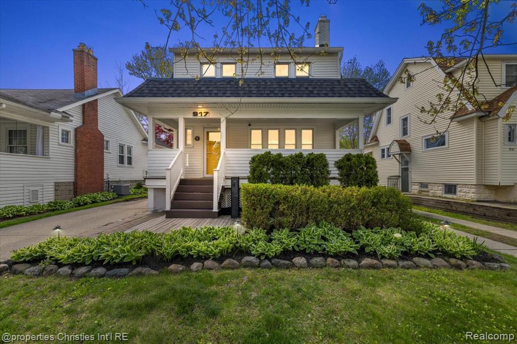 Renovated top to bottom over the past six years, this stunning 1925 Dutch Colonial blends timeless charm with the conveniences of modern living. Offering over 1,800 square feet, this home features 4 bedrooms and 3 full bathrooms, thoughtfully updated throughout.Upon entry, you’re welcomed by a spacious living room anchored by a cozy gas fireplace. A charming sitting room flows seamlessly into the formal dining area and a beautifully remodeled kitchen, complete with a walk-in pantry and high-end finishes. Step outside to a large deck overlooking a lush, private backyard—perfect for entertaining or relaxing.Upstairs, you’ll find four generously sized bedrooms, including a rare primary suite featuring vaulted ceilings, a walk-in closet, and a spa-like bathroom with heated floors.The partially finished basement provides additional flexible living space, ideal for a home gym, office, or recreation area.Outside, the oversized 2-car garage is a true standout—fully insulated, heated with a 100 amp sub panel — making it perfect for a workshop, hobby space, or year-round retreat.Extensive updates since 2023 include: new roof, siding, gutters with guards, full kitchen renovation, primary suite addition, updated bathrooms, new windows and entry doors, upgraded 200-amp electrical service, dual HVAC systems, EV charger, custom built-ins, and more. The list goes on and on - have your agent share the full features list with you! Theres virtually nothing else to do besides move in & enjoy. Welcome home!