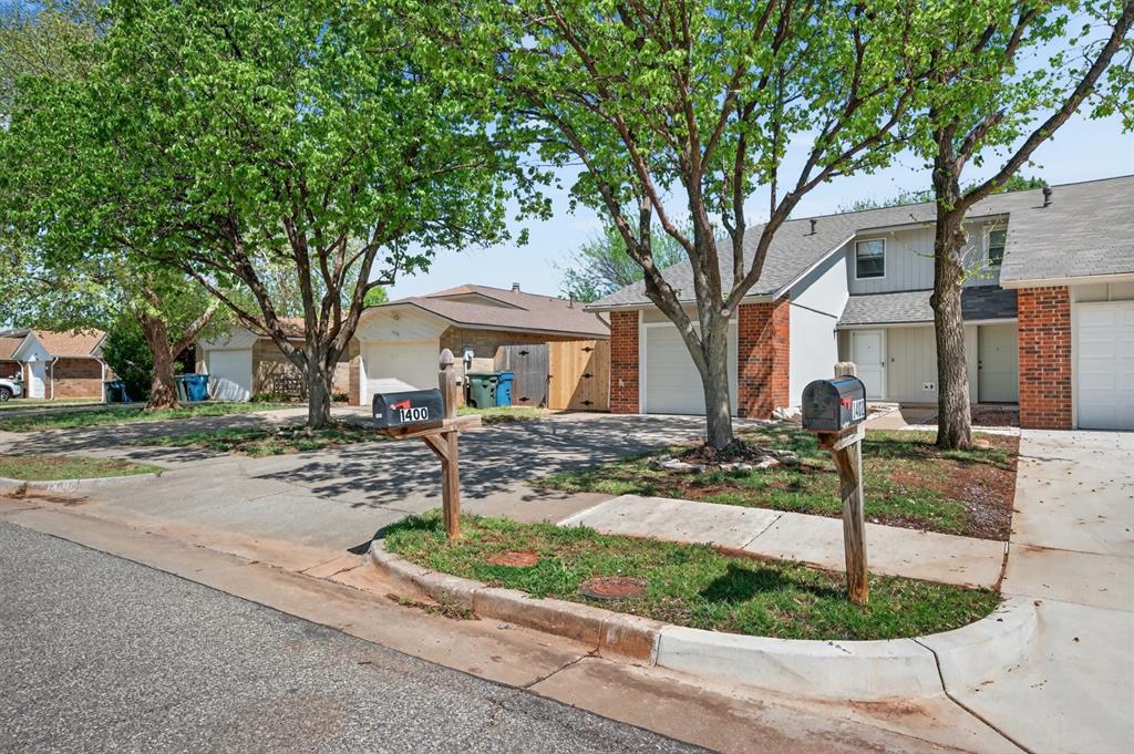 Welcome home to this beautifully updated half-duplex in a prime Edmond location! Fresh interior and exterior paint throughout gives the home a bright, clean, move-in-ready feel. New flooring flows seamlessly from room to room, creating a modern and cohesive living space. The updated kitchen is a standout, featuring elegant granite countertops and brand-new stainless steel appliances — perfect for everyday meals or entertaining. The garage has been thoughtfully partially converted (not included in sq/ft) into a versatile flex room, ideal for a home study, office, playroom, or additional living space. Located in the highly sought-after Edmond Public Schools district, this property is perfect for anyone wanting convenient access to excellent schools, parks, shopping, and dining in Edmond. Whether you're a first-time buyer or looking for a low-maintenance investment property, this freshly refreshed half-duplex is a fantastic opportunity in one of Edmond’s desirable neighborhoods.Don’t miss out — schedule your showing today!