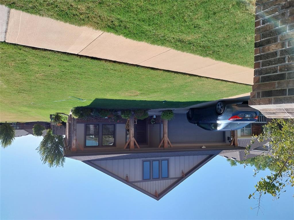 This four-bedroom rent home offers an open living and dining plan with an office, an indoor utility/mudroom, and an outdoor covered patio in Edmond. Easy start gas fireplace in the living area for those chilly days! The kitchen features stainless steel appliances including a gas cook range and microwave, quartz countertops, tile backsplash, and breakfast bar! The home is an energy-efficient home with low heating and cooling costs all year long. Application fee is nonrefundable. Tornado shelter in garage. Apply at avail.co Fridge offered as - is.