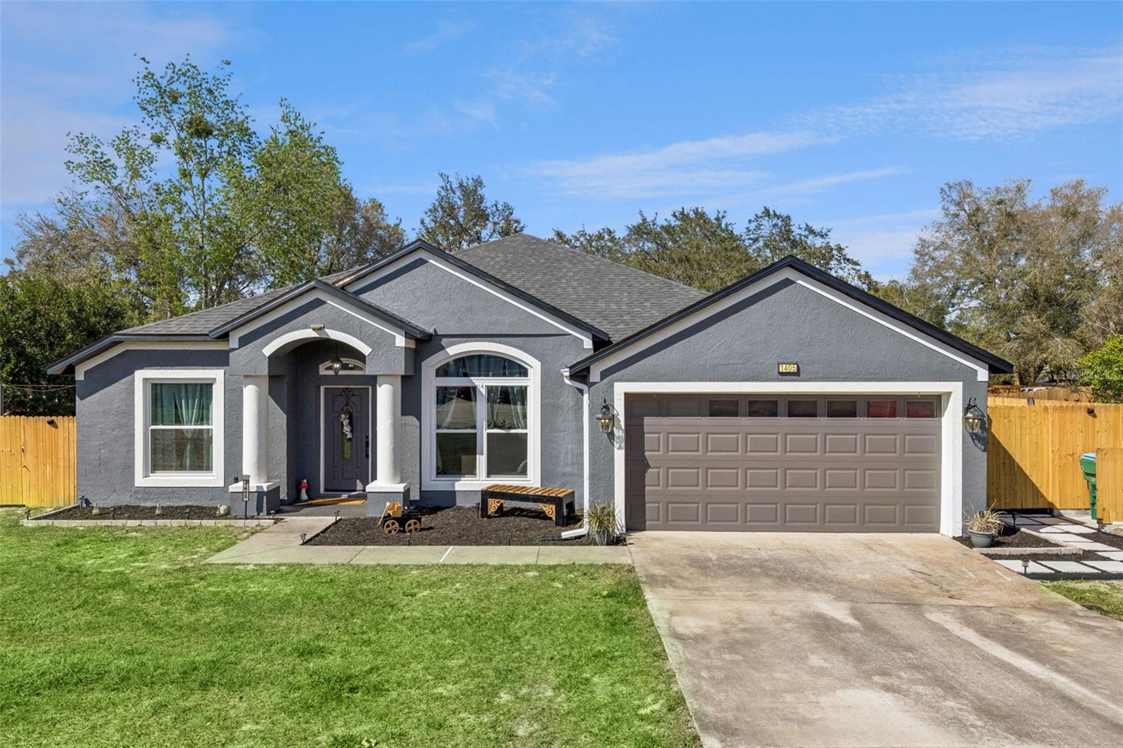 Welcome home to space, comfort, and energy savings! This move-in ready 4-bed, 2-bath home offers 2076 sq ft of living space on a generous .31-acre lot. Built in 2001, the home features a spacious layout and solar panels that help keep the electric bills low.The front entry is welcoming and well maintained with mulched flower beds on both sides of the front door, adding great curb appeal from the moment you arrive.Out back, enjoy your own private retreat with a screened porch, charming gazebo, covered grilling station and new paver pad-perfect for relaxing evenings or entertaining friends and family. The oversized yard offers plenty of room for gardening, pets or future outdoor projects. With plenty of space inside and a backyard designed for enjoying Florida living, this home is ready for its next owners to fall in love!