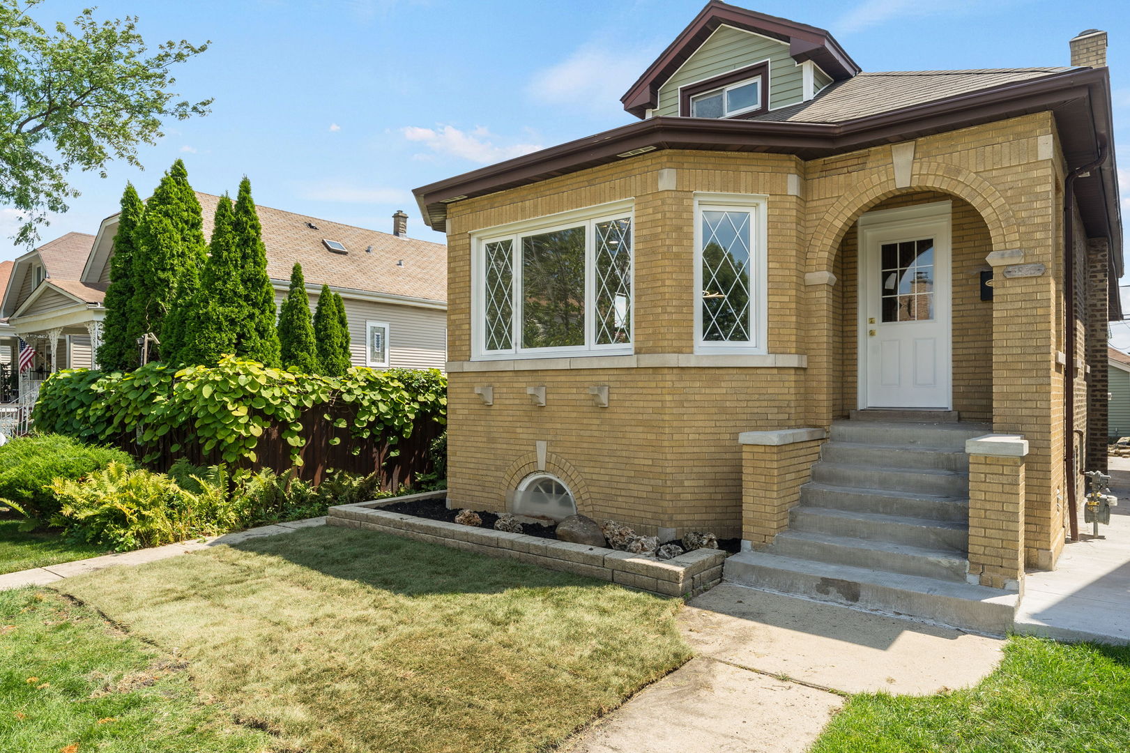 Completely updated 6BD/2BA home in Chicago's desirable Dunning neighborhood! This move-in ready property features brand-new HVAC (2024), hot water boiler (2025), all new electrical fixtures, new plumbing, and fresh interior paint throughout. Enjoy a stunning kitchen with new sage green cabinetry, gold hardware, and brand-new stainless steel appliances. Bathrooms are fully renovated with natural and green subway tile, new vanities, modern fixtures, and Bluetooth exhaust fans. Beautiful new hardwood floors, plush new carpet, and bright, open living spaces make this home feel like new. Fully finished basement offers a spacious recreation room, a full bathroom, and two additional bedrooms, perfect for guests or extended family. Conveniently located near parks, schools, shopping, and transportation.