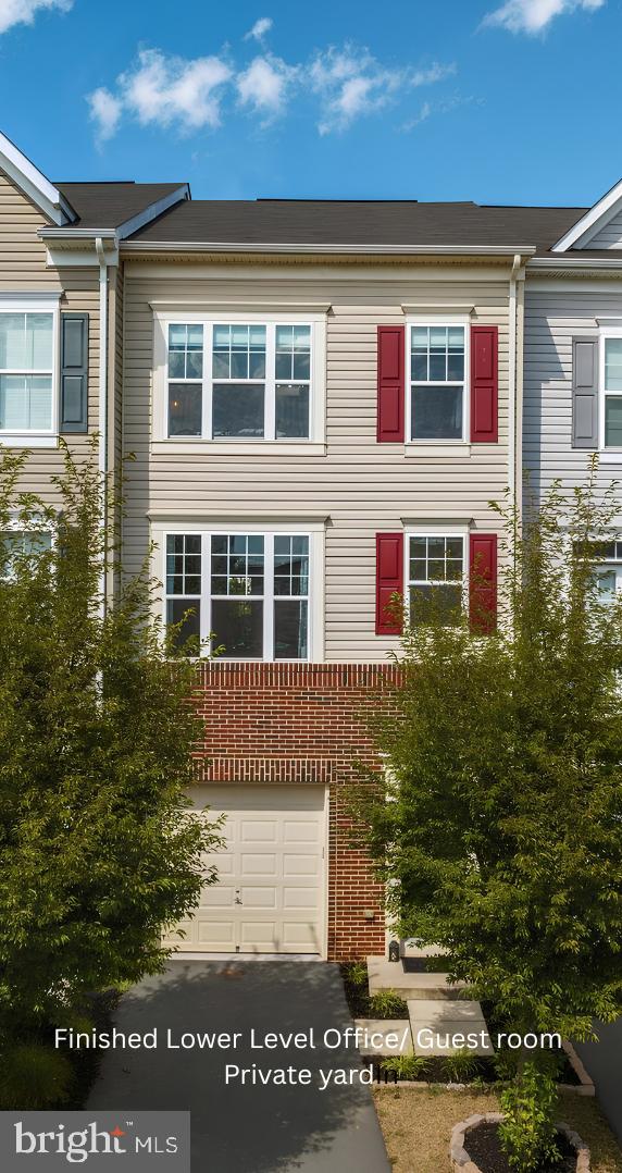 Welcome home to this beautifully updated, move-in-ready townhome in the highly sought-after Mayfair community of Purcellville.This meticulously maintained Bradford model offers three finished levels, an attached one-car garage, and over $25,000 in thoughtful upgrades, making it truly turnkey.Step inside to a welcoming foyer and a bright, versatile walk-out lower level featuring soaring ceilings, a convenient half bath, and access to the fully privacy fenced backyard and patio. This flexible space is ideal as a recreation room, home office, guest suite, or potential third bedroom.The sun-filled main level boasts an open-concept floor plan designed for today's lifestyle. Beautiful new wide-plank engineered hardwood flooring flows throughout, creating a warm and sophisticated feel. The spacious kitchen is the heart of the home, offering a large center island with seating, abundant cabinetry, generous counter space, and easy access to the private Trex deck—complete with a privacy screen for peaceful mornings with coffee or relaxing evenings outdoors.Upstairs, you'll find two generously sized bedrooms, each with its own private en-suite bathroom, providing comfort and privacy for family members or guests. A hall linen closet provides added storage. Outside, enjoy your own private retreat with a professionally landscaped, fully fenced backyard, featuring mature tree views, newly planted dwarf evergreen accents in the yard, a patio, and a Trex deck—perfect for entertaining, gardening, or simply unwinding.Recent upgrades include: Over $25,000 in improvements Wide-plank engineered hardwood flooring throughout the main level New carpeting New hot water heater with updated copper plumbing Newer washer and dryer Ceramic tile bathrooms Trex decking Privacy screen on deck Newly installed dwarf evergreens in front and rear landscaping Mature shade tree in backyardAdditional highlights include an attached one-car garage, private driveway parking, and low-maintenance living in a welcoming neighborhood with community amenities including a basketball court, picnic area, and tot lot.Ideally located just minutes from Route 7, this home offers an easy commute while being close to Purcellville's charming downtown, local restaurants, shopping, wineries, breweries, parks, Franklin Park Pool, and all that Western Loudoun County has to offer. Walking distance to Woodgrove HS. Beautifully updated, meticulously maintained, and perfectly located—this exceptional townhome is ready to welcome you home.