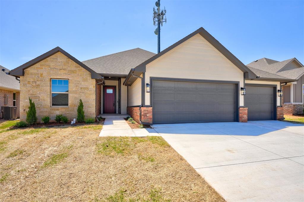 NEW CONSTRUCTION!!! Builder is offering $10K in incentives! 10 year home warranty included. Reach out to us for more details. This 4 bed/2 bath home has been upgraded with all of the amenities anyone could ask for! Tall ceilings in living room are complimented with a gas log fireplace and an open concept kitchen and dining area. Custom features such as quartz countertops, modern cabinetry, and stainless steel built-in appliances finish out this gorgeous kitchen. This home offers a split floorplan with the primary bedroom on one side and three bedrooms on the other side. The primary bedroom even features a laundry room off the primary closet! Large oversized 3-car garage is perfect for the car lover, and offers room for a work space and extra storage. This is a must see home! 10 year home warranty through RWC (Residential Warranty Company). This home has it all!