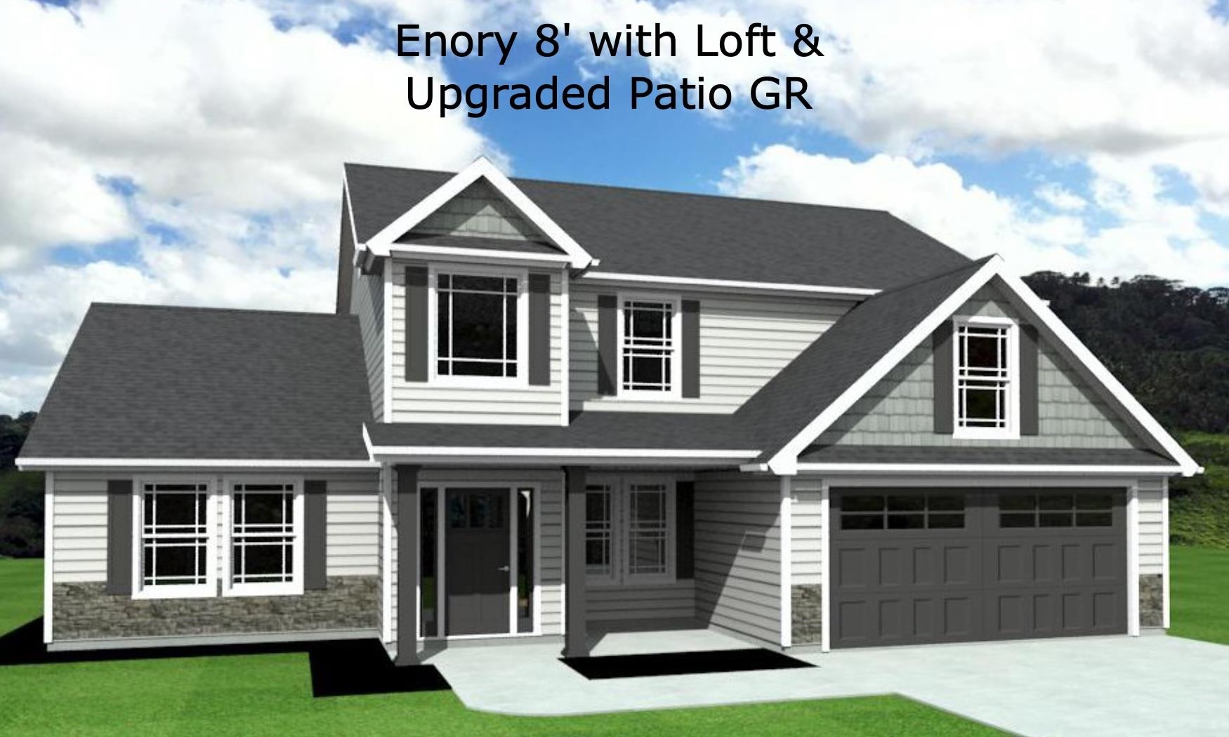 New build in Ballentine Ridge! Our Enory plan is a two story, 3 BR/ 2.5 BA home with the owners suite on the main level. Over 2280 SF of heated space in this beautiful home. A formal dining area welcomes you into the home. Corner fireplace and lots of crown molding adorn the living room. Marsh cabinets and granite countertops accent the kitchen. Upstairs you will find more bedrooms, an office/flex room and a loft. Out back you will enjoy a covered patio and an additional uncovered area that is great for grilling. Come see this great layout today!