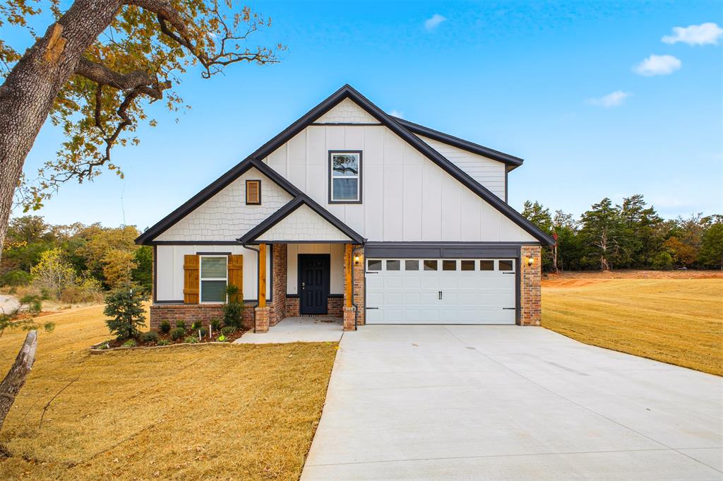 Welcome to Timberwood, Edmond’s newest large-lot community offering the perfect blend of space, style, and convenience! This beautiful Richmond floorplan offers 4 spacious bedrooms, 3 full bathrooms, and a bonus room upstairs, and rests on more than a half-acre of peaceful, serene land. Bright, sunbathed, airy and open, the spacious kitchen features quartz countertops, a center island, stainless fixtures and appliances, plenty of storage and a large pantry. The kitchen opens to a dining and cozy living room, with upgraded wood-look tile and plenty of large windows for spectacular views! Downstairs you’ll find the primary suite, featuring a private bath with a large double vanity and a spacious closet, along with two additional bedrooms and another large bathroom. Upstairs boasts a large bonus room that could serve as a game room, an additional living room or an office, plus a 4th bedroom and 3rd full bathroom. All of this rests on a large lot that not only offers stunning sunrises and sunsets that will take your breath away, but also peaceful, starry nights where you can gather around a fire pit with family and friends and actually be able to see the night sky! The community is SHOP-APPROVED and also qualifies for USDA (zero-down!), and is located in the highly-sought after Edmond Public School District, and conveniently located near plenty of restaurants and shopping, and only minutes from Oklahoma City, Tinker AFB and Stillwater!