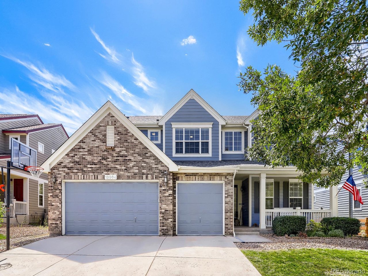 Welcome to this spacious, light-filled 6-bedroom, 3.5-bath home in the desirable Village of Five Parks neighborhood. Fromthe moment you enter, you are greeted by soaring ceilings, a dramatic two-story foyer, and an elegant, curved staircase.Designed for daily living and effortless entertaining, the main level offers a formal living room, formal dining room, and amassive two-story great room centered around a cozy gas fireplace. At the heart of the home is a renovated designerkitchen (2021-2024)with quartz countertops, an upgraded tile backsplash, an island, open shelving, a convenient pot filler,double ovens, pantry, stainless steel appliances, plus a bright breakfast nook. The main floor also features a half bath, adedicated bedroom or office with a walk-in closet, and a laundry room with a utility sink and storage/folding area.Upstairs, retreat to the oversized primary suite featuring a spacious ensuite bathroom with dual vanities and walk-incloset. Three additional upper-level bedrooms share a full bath with dual vanities. The fully renovated basement (2025) isideal for guests or multi-generational living, featuring a bedroom with an ensuite 3/4 bath and walk-in closet, alongside alarge family room, an additional recreation room, plus several egress windows for extra light and comfort. As a bonus, thehome has a 3-car garage. What the next buyer will appreciate most is all the updates and upgrades: NEW ROOF(June2026), Furnace/AC with humidifier(2024), interior paint (2021above grade/2025 basement), exterior paint (2022,refreshed 2026), updated carpet throughout(main & upper levels 2021, basement 2025), updated landscaping with anautomated irrigation system (2025), a paid-off solar system for reduced energy bills, and space for everyone! This homeoffers the ultimate blend of functional space, high-value updates, and community charm, giving you complete peace ofmind where it counts most. Set up your showing today!