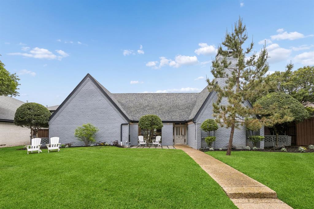 Unique tudor inspired home in award winning Moss Haven Elementary. It begins in the kitchen. Thoughtfully re-imagined to include appliance caddy, more counter and cabinet space than you can imagine, pull out drawers galore, double oven, pull up bar seating for a minimum of four and quartz waterfall island countertops. HUGE living room with vaulted trey ceiling and wall of windows for soft natural light. Oversized den with closet and adjacent to full bath could easily double as 4th bedroom. Spacious primary bedroom and updated bathroom with enclosed tub and shower combo and walk in closet. Secondary guest rooms adjoined by a large jack-n-jill bath with double sinks. Ever seen a laundry room that excited you? This one will. Large wrap around yard with plenty of green space. This one checks all the boxes!