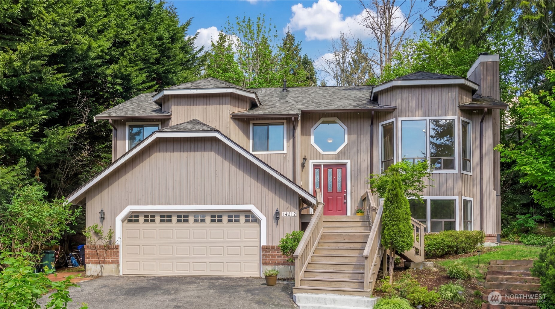 Set on a quiet cul-de-sac in sought-after Somerset, this beautifully maintained home offers a smart, highly functional layout with no wasted space, exceptional natural light, and a rarely available oversized 0.57-acre lot. Southern exposure fills the living room and many of the bedrooms with direct sunlight, while vaulted ceilings and skylights enhance the bright, airy feel. Enjoy Newcastle golf course views and a truly livable backyard that comes alive with different blooms throughout the summer. Rare for the neighborhood, the expansive lot offers outstanding flexibility for outdoor living, play space, expanded gardens, or future possibilities—buyer to verify. Coveted Somerset Elementary, Tyee Middle, and Newport Senior High complete the package.