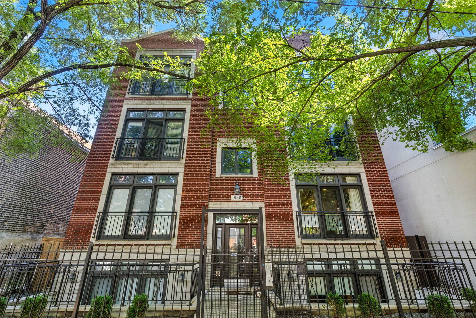 Sophisticated Duplex in the Heart of Wicker Park. Experience elevated city living in this stunning 3-bedroom (2 bedrooms UP), 3-bathroom duplex down, perfectly situated in Wicker Park-one of Chicago's most dynamic and sought-after neighborhoods. Offering approximately 2,000 square feet of thoughtfully designed space, this residence combines modern elegance with everyday functionality. Two living areas, each anchored by a fireplace, provide the perfect backdrop for entertaining. Sleek, updated bathrooms and rich hardwood floors complement the home's contemporary aesthetic, while a full laundry room ensures the utmost convenience. Enjoy the two private outdoor spaces, ideal for morning coffee or evening gatherings. The lower level features a full bath, creating a comfortable retreat for guests. One garage parking space and additional private storage complete this exceptional offering.    Step outside and immerse yourself in Wicker Park's vibrant scene, with acclaimed restaurants, boutique shopping, nightlife, and effortless access to public transportation just blocks away. A rare blend of sophistication, comfort, and location-this is city living at its finest.    UPDATES:   Building  New deck stairs (August 2022)  Block sealed on condo ROMA Waterproofing (September 2023)  New garage door (June 2024)   UNIT UPDATES: Bosch dishwasher (Abt, February 2023)  Water heater (Abt, November 2023)  Two split heaters installed downstairs (Besco Air, December 2023, Warranty = 12 year parts, 12 year compressor, 5 year labor warranty)  LG dryer (Abt, February 2024)  GE refrigerator (Abt, July 2025). Taxes: $14,260, HOA: 324.17.