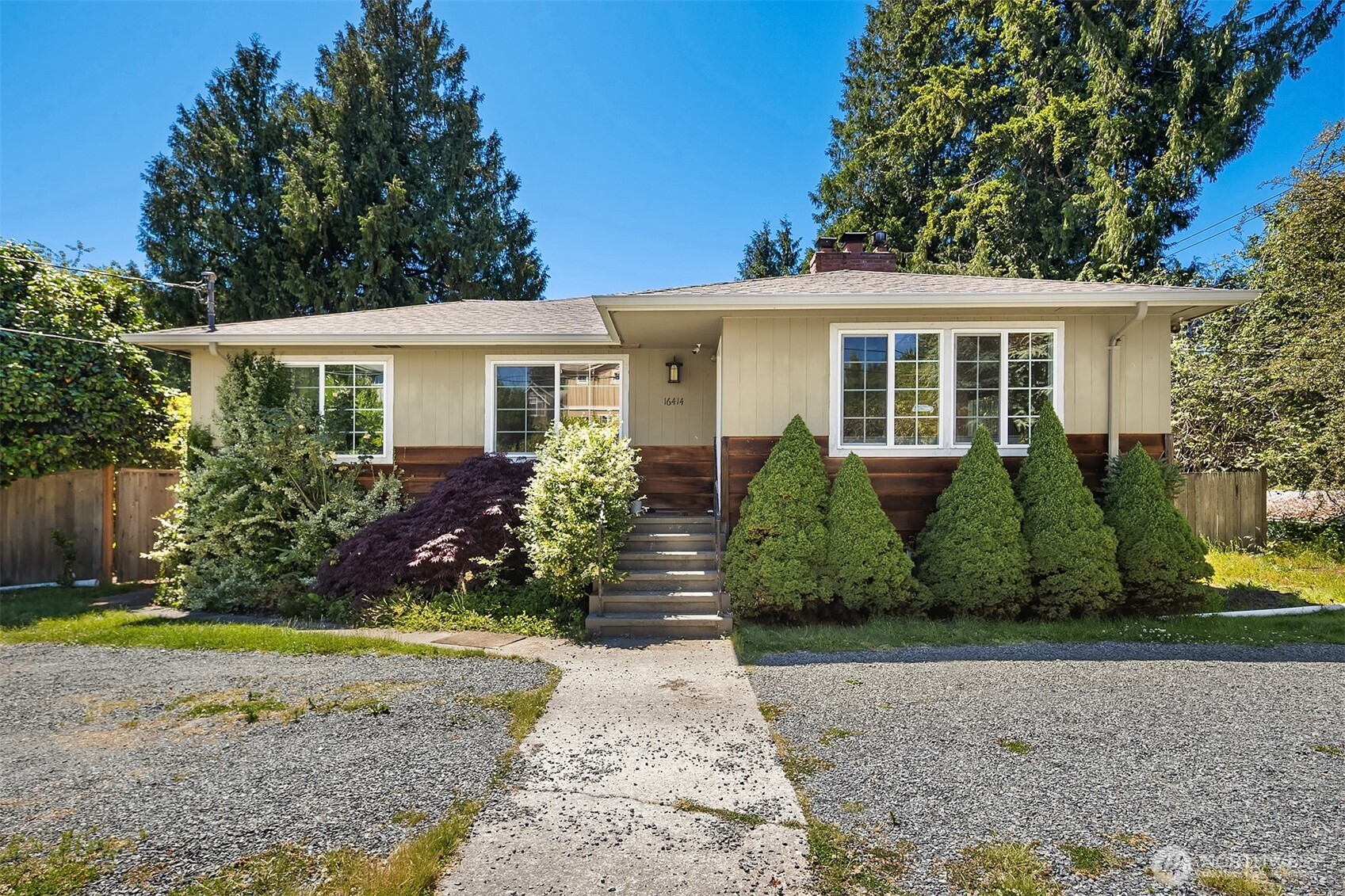 Large corner lot zoned LDMR with significant development potential. Includes architectural plans, preliminary site plan, draft permit package, and supporting geotechnical and engineering reports for six proposed townhomes while retaining the existing residence. Existing rambler with daylight basement offers over 2,400 sq. ft. of living space, garage, workshop, and flexible layout. Convenient location with easy access to Hwy 99, amenities, and Meadowdale Beach Park. Exceptional opportunity for builders, developers, or investors seeking an infill housing project.