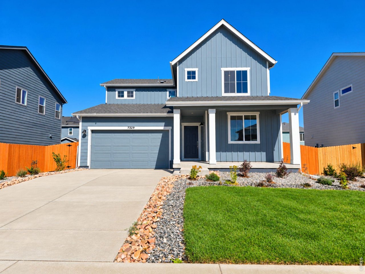 Welcome to 7329 Arkansas St, a thoughtfully designed home in Frederick, CO featuring 3 spacious bedrooms plus a versatile study/office or formal dining room with elegant glass French doors! The upgraded kitchen is the centerpiece, offering stainless steel appliances, an oversized kitchen island, soft-close cabinetry and designer tile. Luxury Vinyl flooring continues into the main living area, enhancing the home's open and connected feel. Main floor includes 1/2 bath for guests. Upstairs, the primary suite provides a comfortable retreat with an upgraded bath and a walk-in closet, while two additional bedrooms offer space for family or guests. The upstairs laundry room is conveniently located near all bedrooms, making daily routines more efficient. Additional features include central A/C, tankless water heater, upgraded cabinetry, and curated finishes throughout. Located in the desirable Hidden Creek community in Frederick, with quick access to I-25 and Denver, plus nearby parks, trails, shopping, and dining. Welcome home to Hidden Creek!