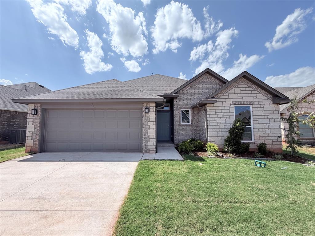 Fantastic layout with this home, as well as quality construction and beautiful finishes! You will love the warm wood tile that flows throughout all of the main areas. The living room features a beautiful fireplace with floating mantle. The kitchen is loaded with custom wood cabinets, under cabinet lighting, decorative vented wood hood, thick quartz tops, large island, stainless steel built-in Samsung appliances and much more! The primary bedroom is very spacious and the primary bath has a raised two sink vanity, big tiled shower, soaker tub with tiled surround and a large closet with seasonal storage. Very energy efficient home with tankless hot water and other features. Wonderful neighborhood amenities incl clubhouse with fitness center and gathering hall, pool and large playground!