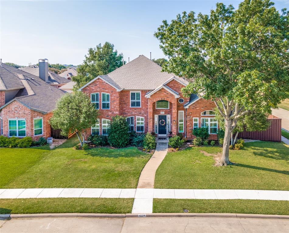 Welcome to this stunning 5-bedroom, 4-bathroom home located in one of the most highly desired areas of Plano. Perfectly blending comfort, style, and functionality, this home is truly ready for you to move right in!  Step inside and be greeted by New French White Oak hardwood floors and elegant plantation shutters that set the tone throughout. Multiple living areas provide plenty of space for entertaining or relaxing, and the main living room features a cozy fireplace, creating the perfect gathering spot.  The open-concept chef’s kitchen complete with brand-new appliances designed for both style and functionality, complete with a large island, double ovens, abundant cabinetry, and room to host unforgettable meals in your new kitchen.  The primary suite on the first floor is a private retreat, boasting a spacious ensuite with a jacuzzi tub, separate shower, and dual sinks—your personal oasis away from it all. Also downstairs, you’ll find an additional full-sized bedroom with walk-in closet, ideal for guests or multi-generational living.  Upstairs, discover three more generously sized bedrooms and a spacious game room, offering endless possibilities for fun, entertainment, or even a home theater.  Step outside to your expansive backyard, perfect for outdoor entertaining, gardening, or simply enjoying peaceful evenings under the stars on your new concrete patio.  Community amenities include a pool, jogging paths, playgrounds, tennis courts, and lush greenbelts, making it easy to enjoy an active lifestyle right at home.  Located in the award-winning Plano ISD, you’ll be close to top-rated schools, shopping, dining, and everything the city has to offer.  Don’t wait—this move-in ready gem has it all and won’t last long!