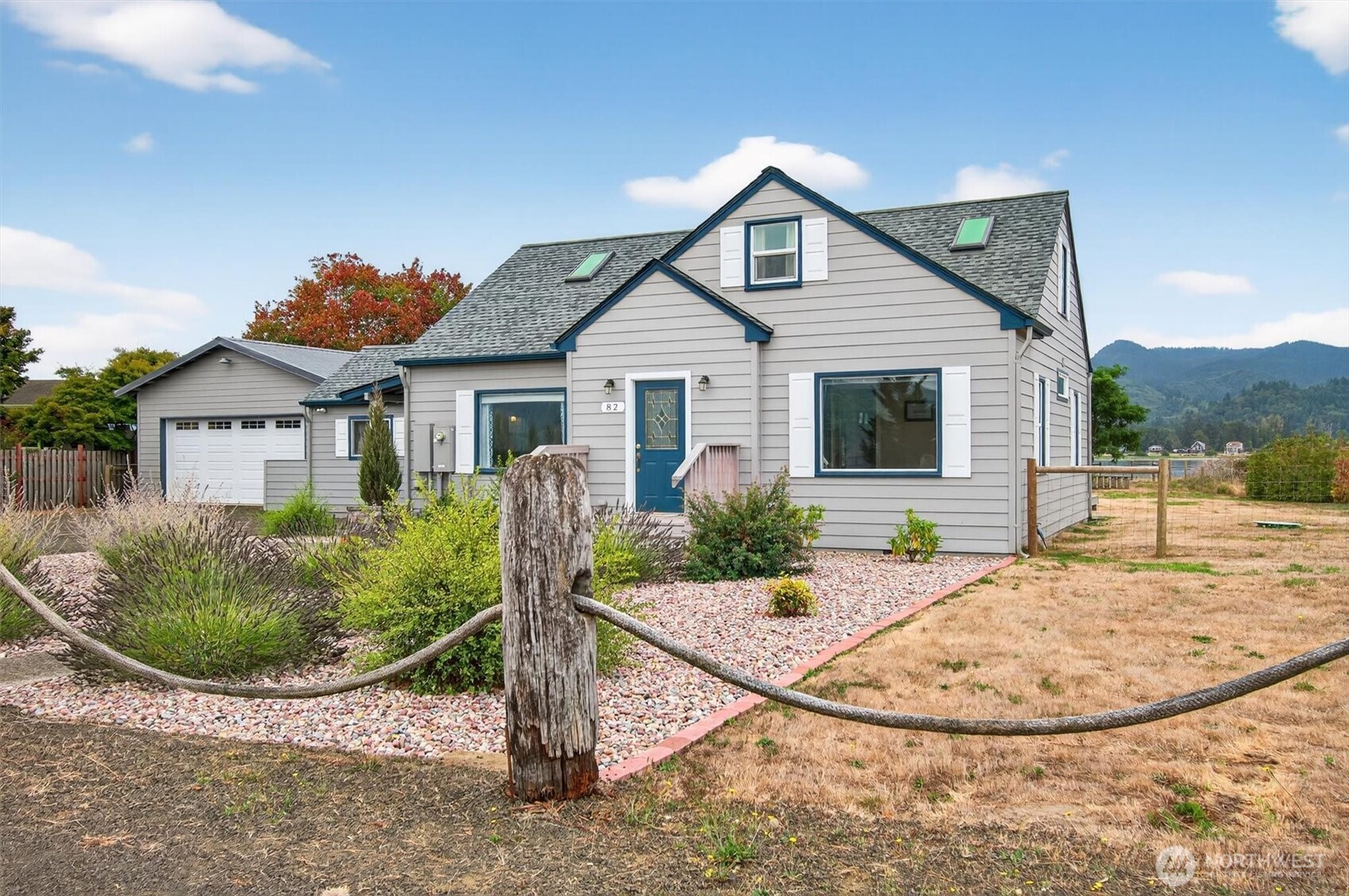 This super cute updated 1940-built home on the Columbia River includes 138' of water front with a sandy beach, where you can fish, play and watch the ships as they pass. Enjoy the river views from the house, deck or covered back patio, where you'll feel right at home. With just the right updates to maintain it's original charm while offering modern amenities, the house has an updated 3/4 bath, 1/2 bath, three full bedrooms, and extra space for an office, playroom or guest quarters. The 24x36 garage means plenty of room for your cars, toys and home gym. Perfect for entertaining, the fully fenced backyard has a firepit, fishing shack and room to garden. Located just 1.5 hours to PDX, and an hour to the coast... This is the place to be!