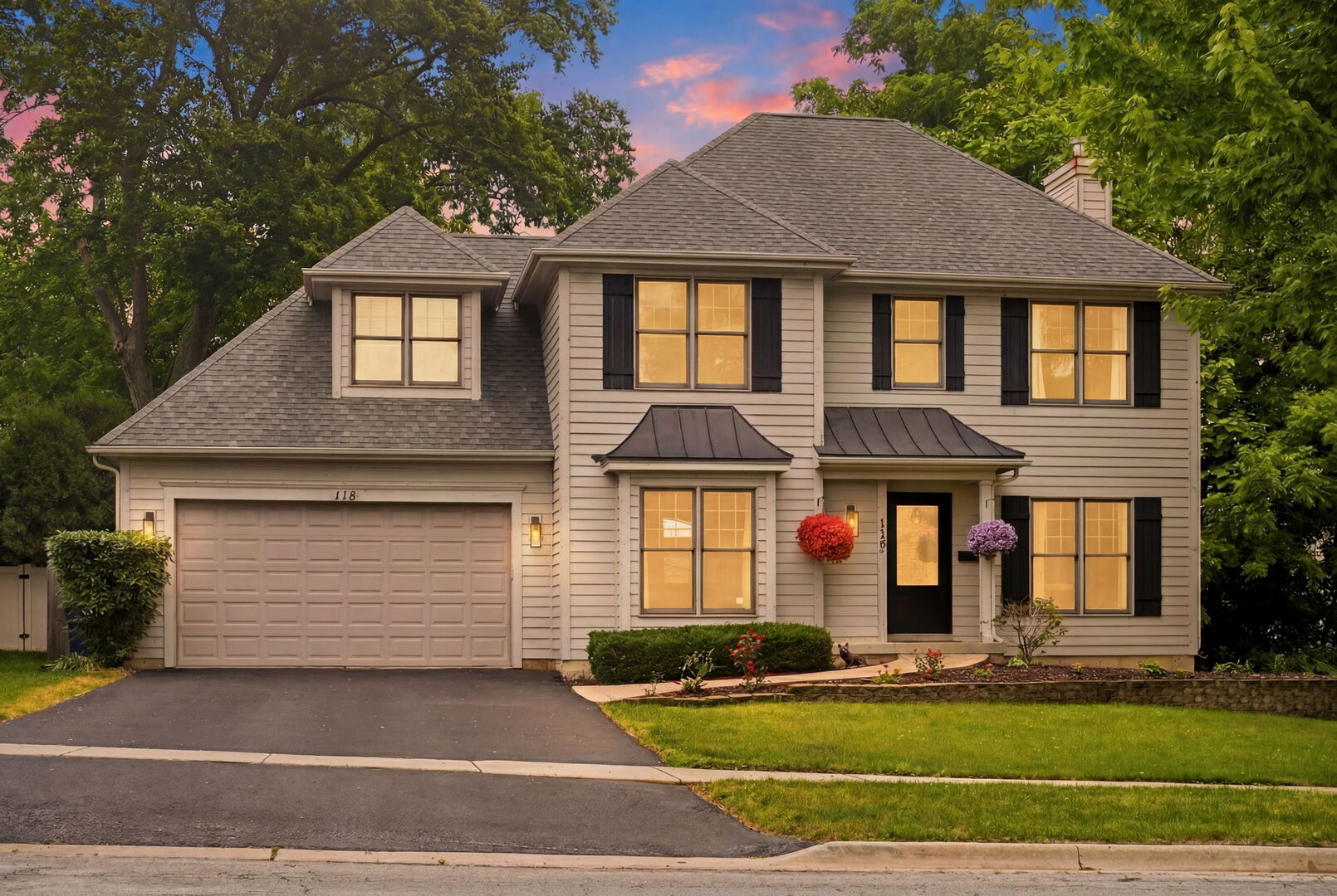 Beautifully updated traditional two-story home just a walk away from vibrant downtown St.Charles!! Blending timeless charm in its original woodwork with today's modern updates, this home is truly move-in ready. Major improvements include a new furnace and A/C(2022), water heater(2025), and sump pump(2026). The stunning, remodeled kitchen showcases new cabinetry, countertops, and stainless steel appliances. The new floors extend seamlessly through the kitchen and living room, creating a bright, cohesive main living space. For those who prioritize their work space at home, this first floor office has been remodeled from head to toe. Upstairs, you'll find the convenience of second-floor laundry and 4 spacious bedrooms. The primary bathroom and additional full bath upstairs have both been beautifully  renovated. One of many standout features, the spacious fenced in backyard is hard to come by this close to downtown. Enjoy the newly poured concrete patio and gazebo, perfect for entertaining, relaxing, or spending time with family and friends.