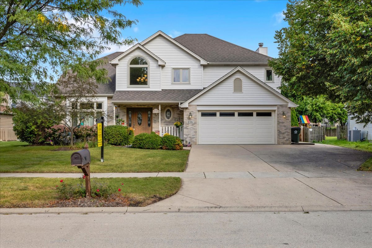 A best buy in Deerpath Creek and the true definition of real estate done right is found here! These owners hate to leave (job transfer) and have done absolutely everything in this home with quality and craftsmanship in mind! You'll appreciate all the high end finishes the moment you walk in the door! Enjoy summers here because this home also features a custom in-ground SALT WATER swimming pool with all the bells and whistles, pool heater, cleaner and supplies (new salt water chlorinator too)! Inside you'll find an open main level floorplan, updated main level kitchen with custom Brakur cabinets, granite counters and upgraded interior trim finishes. On the 2nd floor you'll notice the large secondary bedroom sizes along with a primary master suite with dual closets and a private bath. In the finished basement (perfect for an in-law setup), you'll find more quality trim work, a full 2nd kitchen, family room with a custom stone fireplace, bonus room and a large storage room (could easily be converted to another full bath with minimal work). Newer items include a new AC (2025), new furnace (2023), new refrigerator, new dish washer, high end windows, Anderson patio door, front door, insulated & reinforced garage door, water softener, water heater, and a Culligan reverse osmosis system! Outside you'll enjoy a well planned, professionally landscaped lot with a fenced-in rear yard, extensive concrete & paver patio finishes, side concrete storage apron and a large, 10x14 custom storage/pool shed with a concrete floor! All this on a rare Deerpath Creek lot that is one of the few that is not part of the association, which means no rules and regulations and no association fees! Don't forget that this home is just a short walk to Prairie Point Elementary, Prairie Point Park & Oswego Park District Splash Pad too! This one checks all the boxes and is priced aggressivley for a hassle free sale!