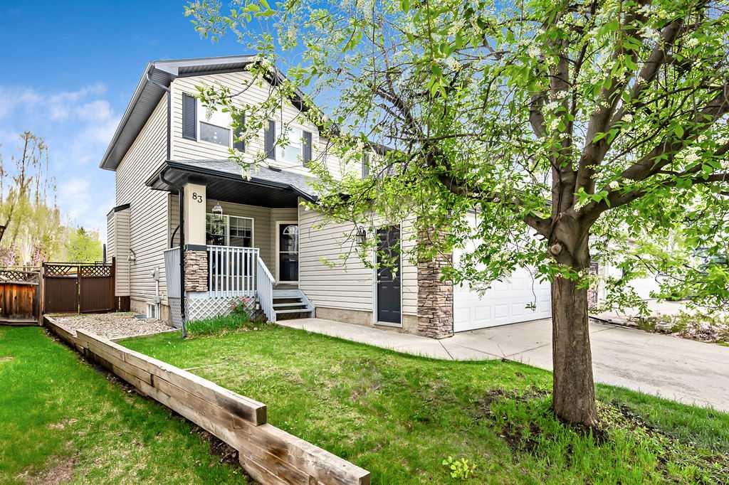 Your family will fall in love with this home! Located on a quiet family friendly street in the lake community of Crystal Ridge in Okotoks, you'll be close to playgrounds, schools, walking paths, the community lake and amenities. You'll also love the small town feel and proximity to all your shopping needs while being only 20 minutes from Calgary. The home features generous space on the open concept main floor perfect for entertaining or family time with a functional kitchen with central island overlooking the dining nook and living room. There is also a large den for whatever family needs, be it office space, play area or formal dining. A powder room and laundry mudroom complete the main floor. Upstairs you'll enjoy your own private 4 piece ensuite bathroom off the large primary bedroom. The other 2 bedrooms upstairs offer generous space for the the kids to enjoy plus an additional 4 piece bath. The basement also offers a large recreation room and plenty of storage in addition to a fourth bedroom and a flex room perfect for an office, games room, crafts or storage. There is also a partially finished room that is a perfect gym space, or use the existing rough-ins to finish another full bathroom downstairs. Don't forget you have a double garage and driveway for plenty of parking, and you can enjoy the outdoor space with a great deck and your owned fenced yard. Make 83 Crystal Ridge Close your family home!