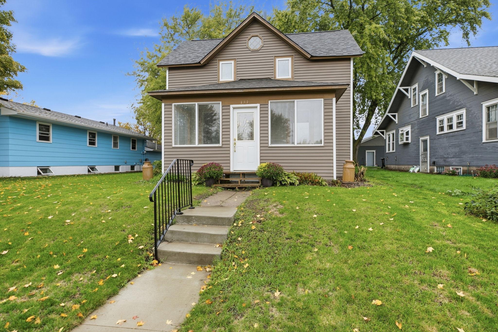Welcome to this charming 1.5-story home, ideally located in desirable Albany school district and close to all of the downtown amenities you desire.  Built in the early 1900s, this home offers plenty of character and an opportunity for the next owner to bring their own style and vision.  The front entrance porch opens up to the large living room.  The main level also features a convenient bedroom and 3/4 bath/laundry comb.  The kitchen and eat-in dining room offer plenty of room for family and friends.  Enter from the back of the home into a massive 3 season room with tons of storage and possibilities.  Upstairs you’ll find two additional bedrooms along with bonus flex space that could be used as a home office, craft area, reading nook, or hobby space.  The oversized one-stall garage provides additional room for parking and storage.  New windows, siding and roof give added comfort in your new purchase.  If you're looking for a home with character, a great location, and the opportunity to make it your own, this is the one!