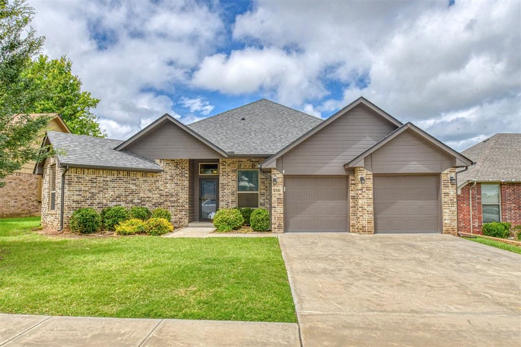 Welcome Home to this 1,621-square-foot, 3-bed/2-bath home in Norman, OK, offering an ideal blend of convenience and peaceful living. Located near 24th Ave & Alameda St, it sits just 10 minutes from the University of Oklahoma or 25 minutes from Tinker AFB and near local green spaces like Crestland City Park with walking trails and a lake.Top Property Highlights *Outdoor Living: Features a recently screened-in covered patio that overlooks a peaceful neighborhood and to enjoy those Oklahoma sunsets.*Smart Layout: Elevated living room ceilings, a split-bedroom design for maximum privacy, and a large, conveniently placed utility room.*Updated Interiors: Includes refreshed lighting, additional ceiling fans, and modern keyless entry.*Garage Upgrades: Fully outfitted with premium Gladiator flooring and built-in shelving.Location & Convenience*Proximity to OU: Only about 10 minutes to the University of Oklahoma campus—perfect for sports fans and commuters.*Pet-Friendly: Conveniently located just over 3 miles from the local Norman Dog Park.*Community Lifestyle: Easy access to dining, shopping, and gyms, as well as Norman's Friday Night Art Walks.