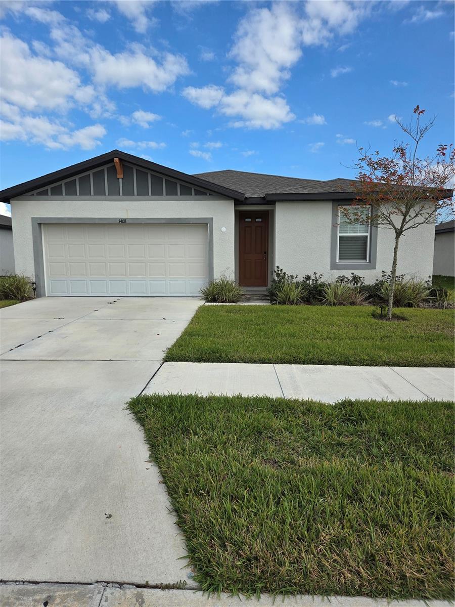 Short Sale. SHORT SALE!  Nice 3 bedroom 2 bath block home with a two car garage in a nice neighborhood.  Home was built new in 2023.  The home is energy efficient.  The home is a split bedroom plan; large kitchen with a big breakfast bar and granite countertops; primary bath has double sinks and a walk-in shower; primary bedroom has a big walk-in closet.  Come see today!