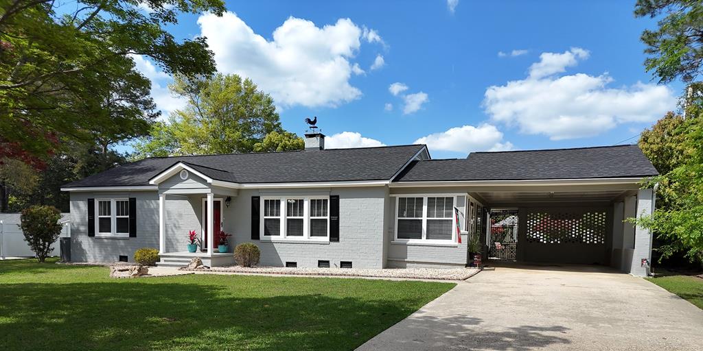 Discover refined comfort and effortless entertaining in this immaculate residence offering over 2,144 square feet of beautifully maintained living space. This classy home blends timeless style with exceptional updates throughout. Step inside to find rich hardwood flooring throughout, spacious walk-in closets in every bedroom. The thoughtful layout includes two Owner's Suites, ideal for multi-generational living or hosting long-term guests. The inviting living room features a cozy fireplace, while the expansive family den overlooks your private backyard retreat & inground pool. Designed for entertaining, the outdoor space is truly a showpiece. Enjoy the in-ground pool surrounded by extensive, gorgeous, stacked stone landscaping and professionally manicured grounds. A spectacular wrought iron gate, welcome you into this backyard paradise, fully enclosed with a vinyl privacy fence for ultimate seclusion. Updated Windows throughout! The brand-new Roof was installed in 2025, & a 20-year pool liner was replaced in 2024, complete exterior trim paint in 2025, offering peace of mind for years to come. Every detail reflects pride of ownership and meticulous care. This is more than a home — it's an easy escape. Come & experience this entertainer's dream for yourself. Click here for virtual tour: https://my.matterport.com/show/?m=q28kJBYu3EY&mls=1