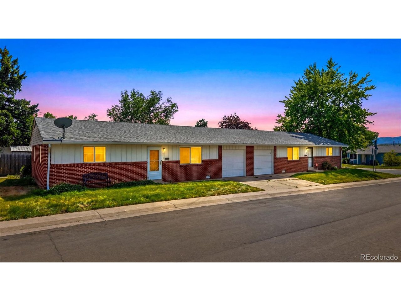 Discover a prime real estate opportunity at 4280 W Virginia Ave, a versatile duplex that perfectly balances residential comfort with high-yield investment potential. Located in the heart of Denver's vibrant Westwood neighborhood, this property features a classic mid-century aesthetic with a durable brick exterior and a spacious, flat lot-making it a standout choice for seasoned investors or house-hackers alike. Key property features include Dual-Unit Layout: Each side offers a functional floor plan with bright windows and independent access, ideal for long-term rentals or a multi-generational living setup. Off-Street Parking: Includes two rare attached garage bays and a wide driveway, a highly sought-after commodity in the Denver metro area. Outdoor Space: A generous front yard and private backyard areas provide ample room for gardening, pets, or outdoor entertaining. Turn-Key Potential: Well-maintained exteriors and a low-maintenance landscape allow you to focus on maximizing your rental income from day one. The Westwood neighborhood offers an authentic Denver experience with unparalleled convenience. RECREATION: Just blocks away from Huston Lake Park, featuring scenic walking trails, a playground, and beautiful lake view. Dining & Culture: Enjoy proximity to the diverse culinary scene along Morrison Road, famous for its local eateries and cultural vibrancy. COMMUTER FRIENDLY: Easy access to US-6 (6th Ave) and I-25 means you are only 10 minutes from the heart of Downtown Denver and 15 minutes from Belmar Shopping District. EDUCATION: Centrally located near local schools and community centers, making it an attractive location for families. Don't miss out on this rare chance to own a piece of Denver's thriving real estate market!
