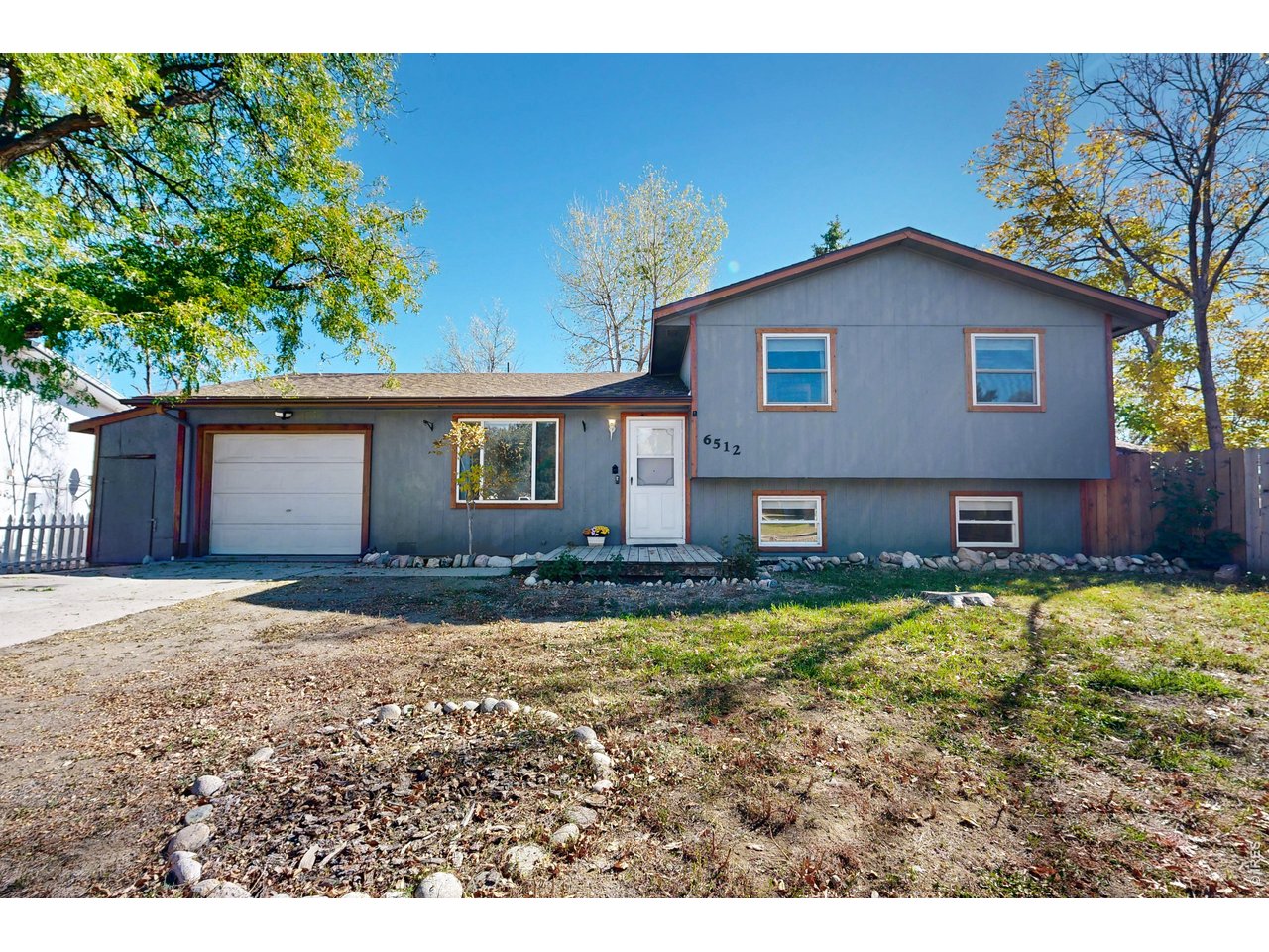 4-BEDROOM, 2-BATHROOM HOME IN FORT COLLINS! CUL DE SAC, LARGE LOT, OPEN TO THE EAST AND SOUTH. This is a great opportunity to WIN BIG in South Fort Collins. Well maintained home in Skyview South neighborhood. Updates throughout the home including bathroom and large living area in the garden-level basement. Natural light and new paint brighten the home. Updated bathroom in the upper level with 3 bedrooms. Water Heater, Furnace, and Roof all new in 2024! One of the largest lots in the neighborhood. Undeveloped areas to the east and south provide an amazing backyard environment. Fenced yard space with additional property for unique opportunities beyond. East views. Hazaleus Natural Area and Long View Trail nearby. Two sheds provide extra storage to maintain space in the garage. Quick access to U.S. Highway 287 and Carpenter Road connecting you to Northern Colorado via Interstate 25.