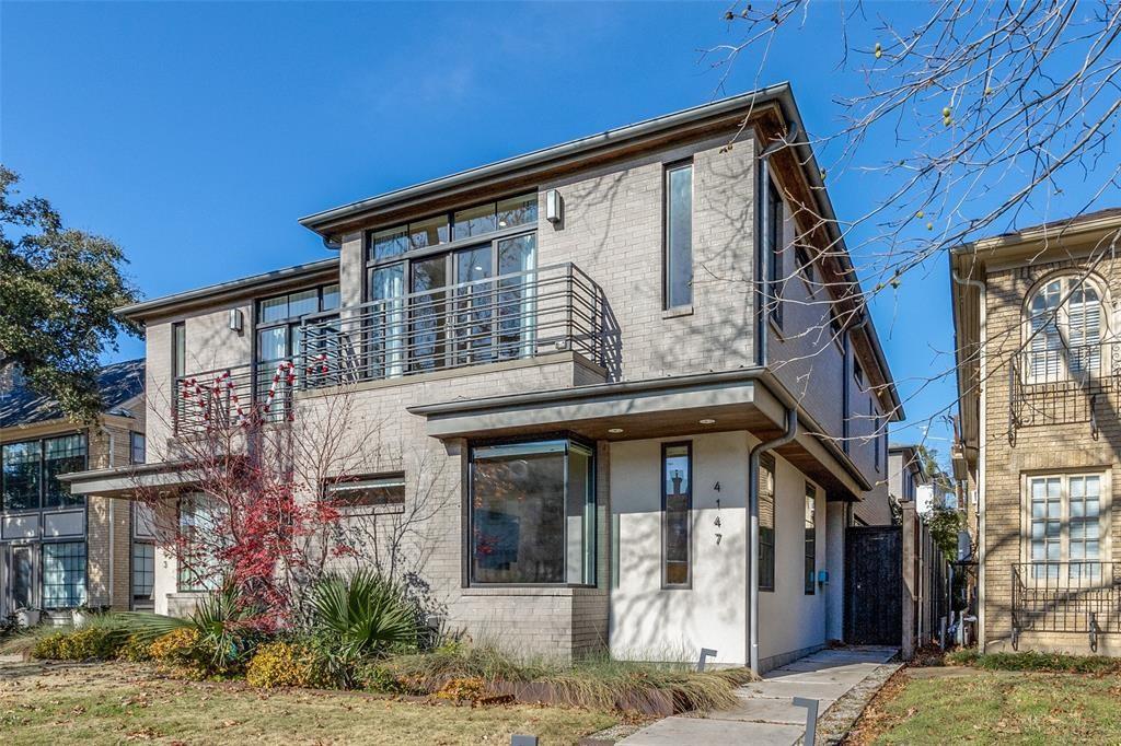 Built by Hudson Construction, this stunning two-story luxury SFA showcases an open-concept floor plan filled with abundant natural light, beautiful white oak flooring, a private outdoor patio, and a two-car garage. The first floor features a spacious kitchen that flows seamlessly into the living and dining areas, along with a dedicated office complete with custom built-ins. Upstairs, you'll find three generously sized bedrooms, each with its own ensuite bath, offering comfort and privacy. Ideally located just minutes from Love Field, the Dallas North Tollway, and some of the area's most popular restaurants and shopping, this home offers the perfect blend of luxury, convenience, and style.