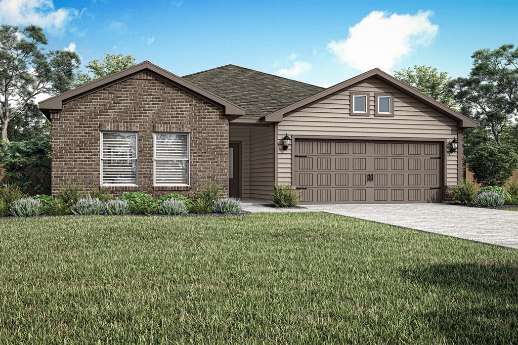 The Hank floor plan features three spacious bedrooms, two bathrooms, and a versatile flex room, offering plenty of space for both relaxation and productivity. Its open-concept layout seamlessly connects the kitchen, dining area, and family room, making it ideal for everyday living and effortless entertaining. The flexible bonus room can easily serve as a home office, game room, workout space or whatever best fits your family’s lifestyle. Step outside to enjoy the fully fenced backyard and covered patio, perfect for relaxing or hosting gatherings year-round. With thoughtful design, spacious living areas and upgraded features throughout, the Hank is a home that adapts to your family’s needs.
