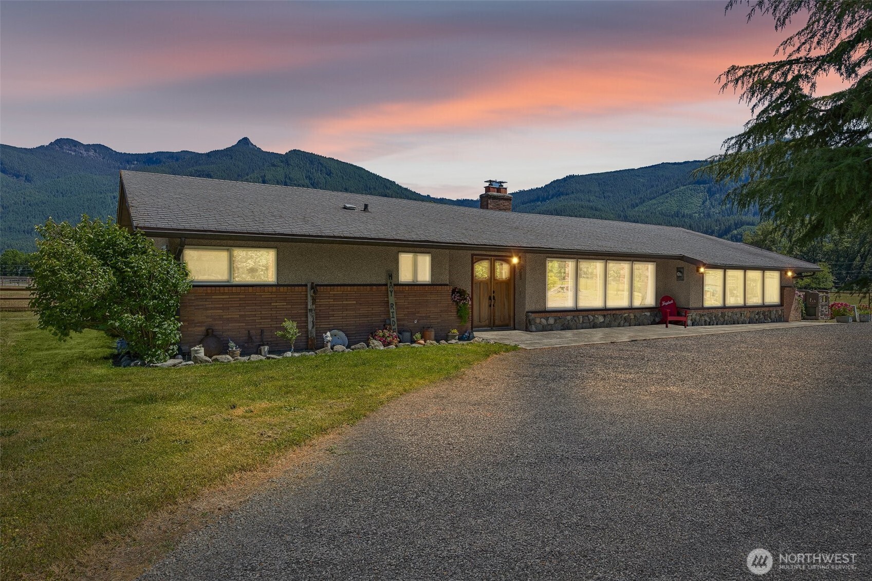 50 ACRE OASIS! This is a one of a kind property, 6 parcels in total to include a 2,296 sqft ranch home with fully remodeled bathroom and brand new luxury vinyl flooring, 2 Barns (approx 8,000sqft & approx 5,000sqft) with both a shop area and tack room great for hobby farm or business opportunities to run cattle or board horses, 2 Silos, Calving Barn and feeding area, 6 fully fenced pastures, 6 horse stalls with run outs, chicken houses, 4 RV Hook ups with water and power. This property comes with its very own stock pond. Private access to Davis Creek. You are a short 30 min drive to White Pass Ski area, access to Cowlitz River and will enjoy the 360 views of the Cascade Foot Hills and the herds of elk that roam the area.