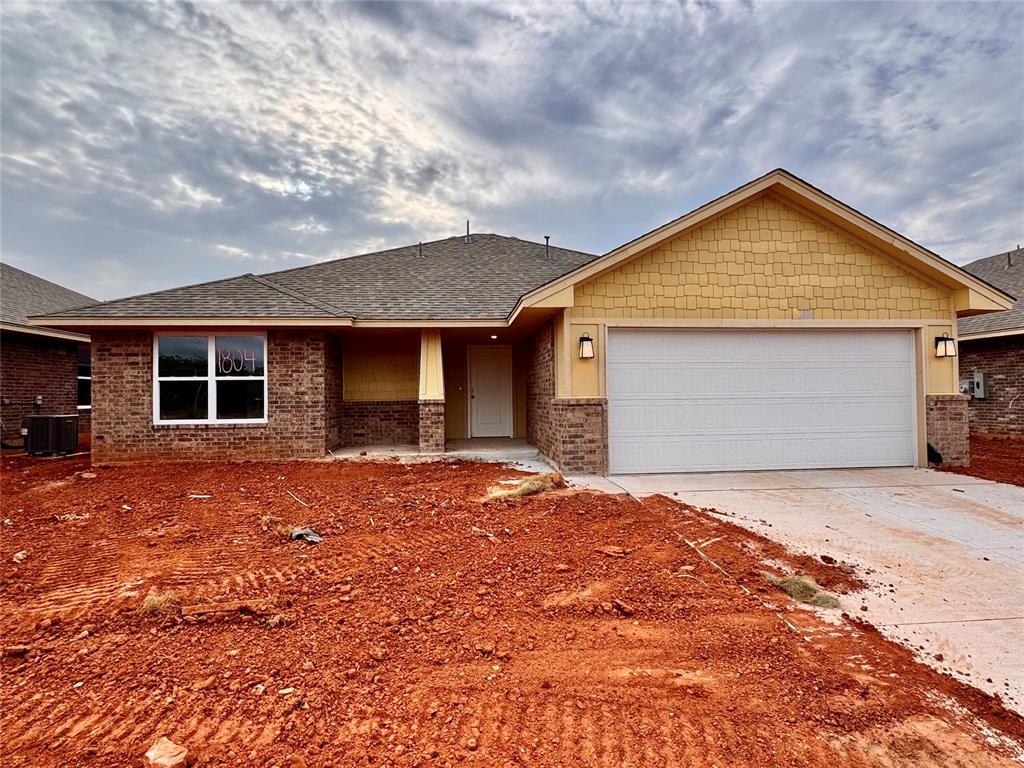 Beautifully designed, energy efficient new construction located in the highly desired Moore School District. This thoughtfully laid out home offers modern living with a focus on both style and long term quality. Built by a builder known for superior structural integrity and energy efficiency, this home prioritizes what is behind the walls just as much as what you see, providing comfort, durability, and lower utility costs. The open concept living, dining, and kitchen area creates a bright and inviting space perfect for everyday living and entertaining. The kitchen features modern finishes, on-trend colors, and a gorgeous window over the sink that overlooks the backyard, filling the space with natural light. The split bedroom design provides privacy, with a spacious primary suite featuring an ensuite bath and walk-in closet, while secondary bedrooms are conveniently located near a full bath. A covered patio extends the living space outdoors, ideal for relaxing or hosting guests. Additional highlights include a two car garage, functional utility room, and an efficient floor plan that maximizes both space and flow. From its contemporary design to its quality construction, this home delivers the perfect blend of modern style and dependable craftsmanship. Do not miss your opportunity to own a beautifully built home in one of the area’s most sought after school districts. Schedule your showing today!