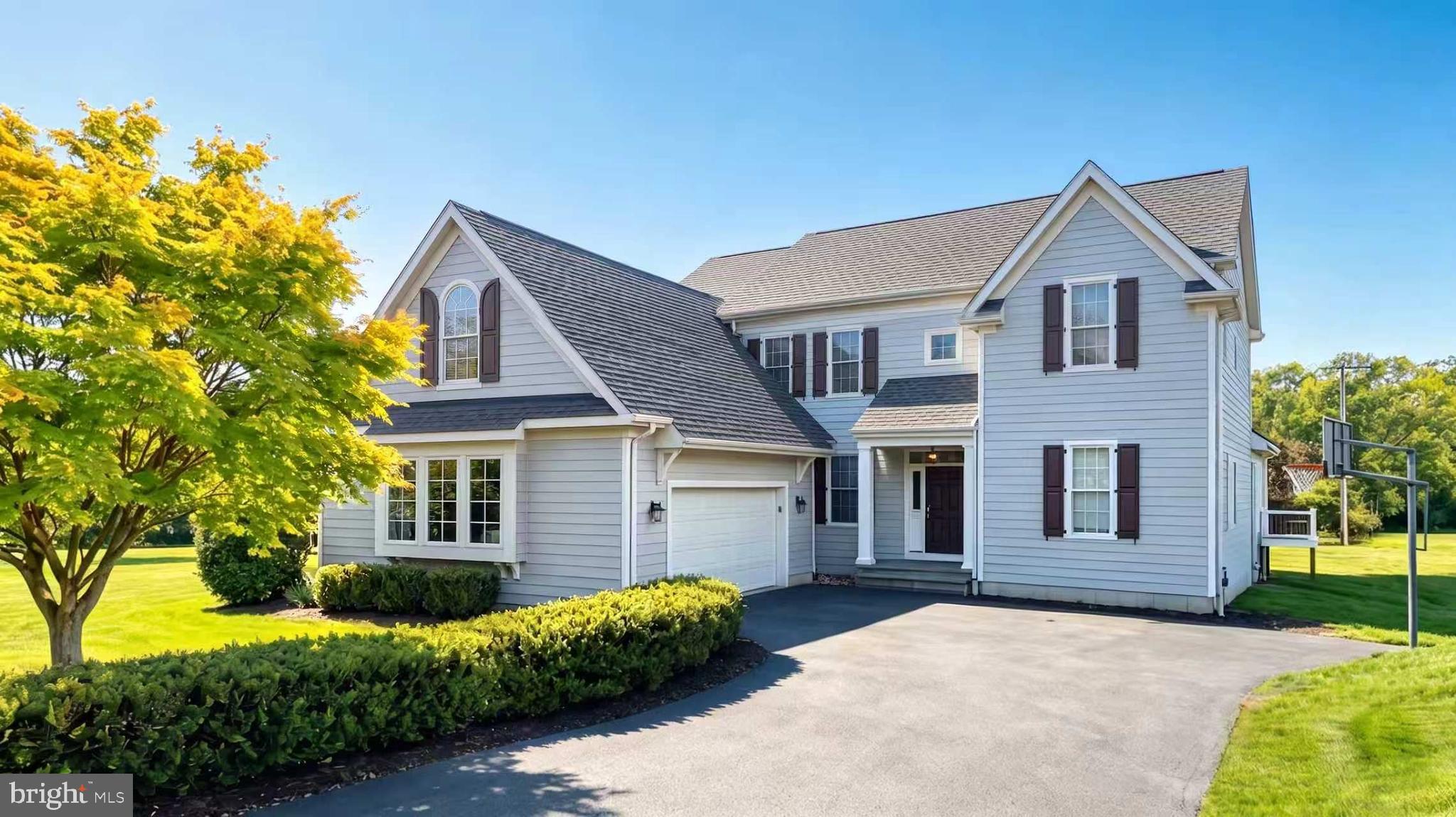 AuPair Suite and First Floor Master Bedroom SuiteNestled in the prestigious Radnor Walk community, this exquisite colonial home, built in 2015, offers a harmonious blend of luxury and comfort. Spanning an impressive 6,474 square feet (including the finished ground level basement), this residence features five spacious bedrooms and five and a half elegantly appointed bathrooms, ensuring ample space for relaxation and privacy. Step inside to discover an inviting open floor plan adorned with rich hardwood floors and plush carpeting. The gourmet kitchen is a culinary enthusiast's dream, equipped with high-end appliances including a built-in double oven, self-cleaning oven, and a built-in microwave, all seamlessly integrated for effortless entertaining. The kitchen island serves as a focal point, perfect for casual gatherings, while the formal dining room sets the stage for more intimate dinners. Luxurious features abound, including a soaking tub in the master suite, additional stairway, and energy-efficient windows that bathe the home in natural light. Outside, the meticulously maintained exterior boasts a spacious lot of 0.4 acres, perfect for outdoor gatherings with a BBQ grill and ambient lighting. The attached front-entry garage accommodates two vehicles, with additional driveway space for guests. Experience the exclusive lifestyle this home offers, where every detail has been thoughtfully curated for comfort and elegance.
