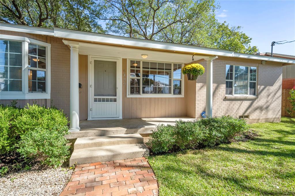 Welcome home to this charming 3-bedroom, 2-bathroom home offering comfort and convenience just minutes from the city! Featuring an updated kitchen and an abundance of natural light, this home is perfect for everyday city living and entertaining. Step outside to enjoy the generously sized backyard, complete with newly installed sod in the front yard and plenty of room for outdoor gatherings, pets, or simply relaxing. The detached garage provides additional parking and storage space. With its inviting layout, hardwood flooring, updated kitchen and convenient location minutes to Central Market, NorthPark and everything else you need - this home has so much to offer. Ready to show and ready for its next owner!
