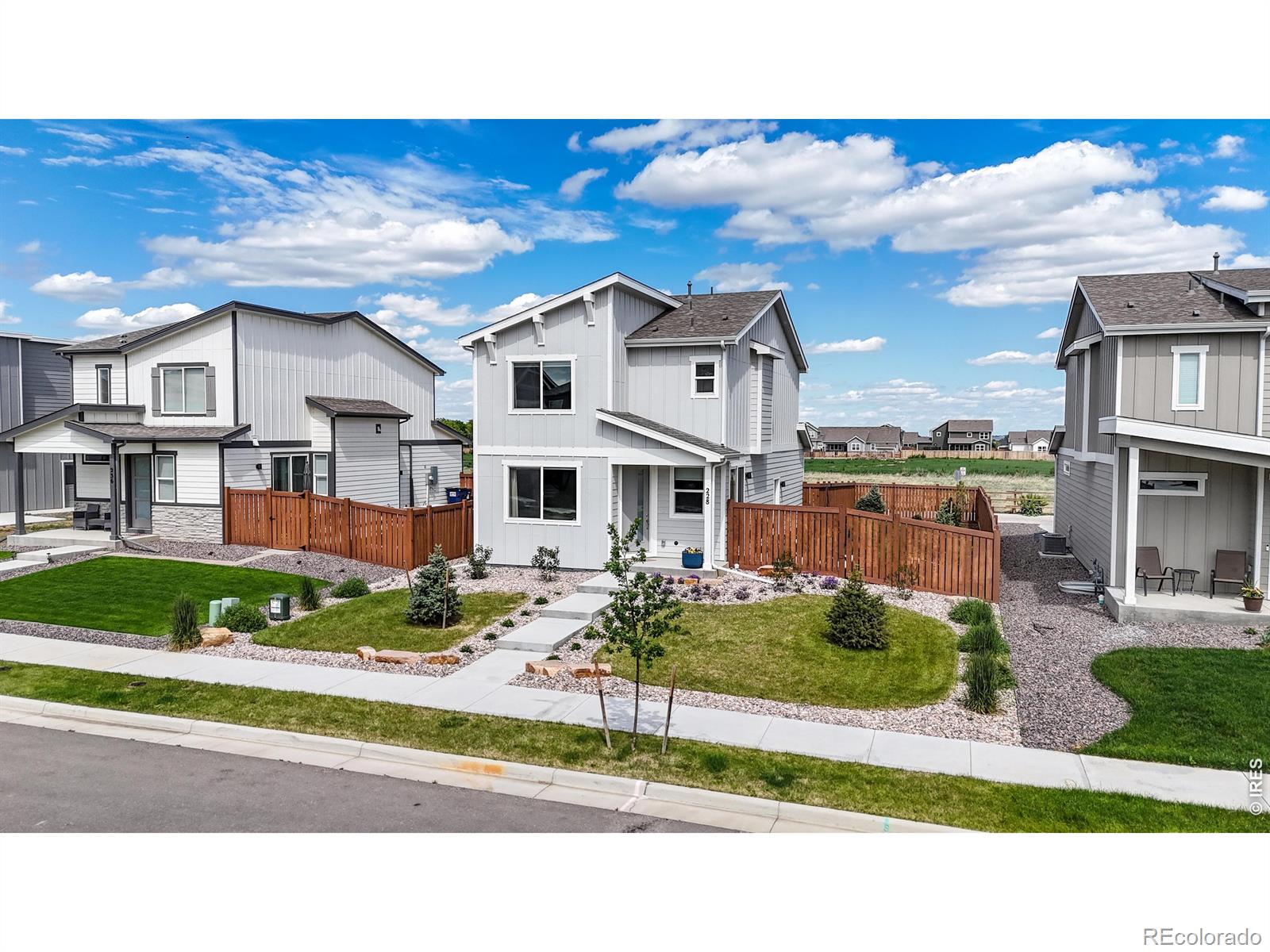 SELLER SHALL PAY $10,000 AT CLOSING TOWARD BUYER'S CLOSING COSTS WITH AN ACCEPTABLE OFFER. When comparing new construction with existing, don't forget to factor in the cost of adding fencing and landscaping and window coverings, and consider also that waiting to complete them will add to the cost. This home has all of these already included, and has a new roof and driveway. The seller spent over $40,000 to add these items, and upgraded window coverings as well. In addition, Seller is including a Samsung washer and dryer. BRAND NEW Owens Corning True Definition Flex Class 4 Impact shingles will be transferred to the buyer at closing! Move-In Ready! NO METRO! Great location! Area behind the property is undeveloped with no immediate plans to develop it (no promises, check for yourself). Lots of concrete sidewalks in the area to walk your dog or just enjoy getting fresh air by yourself. Great place to meet up with old friends at the pavilion and make new ones in this friendly diverse neighborhood. Plenty of accessibility for internet service if you work from home, but Berthoud is also located ideally in the middle just short distances from Ft Collins, Loveland, Longmont, Greeley and Boulder and Estes Park. Only 45 minutes to DIA. Dog doors can stay.. WHEN YOU BUY IN BERTHOUD you're buying a lifestyle. Things happen in the small-town Berthoud community that you won't find in larger towns and cities, like Berthoud Day with it's huge parade down main street, Octoberfest in the fall. Berthoud has gift shops and eating places, City Star and Berthoud Brewing and the town has wonderful trails and parks. A new splash park was completed in town. This home is a short walk to Pioneer Park, one of the nicest parks in the area.