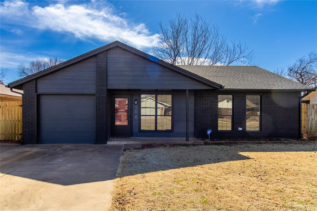 Beautifully remodeled 3-bedroom, 1-bath home in Edmond, Oklahoma! This move-in ready property features a fresh, modern exterior with dark painted brick and great curb appeal.Inside, you’ll find a fully updated interior with fresh paint throughout and stylish granite countertops that add a sleek touch to the kitchen. Major updates have already been taken care of, including a brand-new roof (2024), new HVAC system (2024), and new water heater (2024) — giving you peace of mind for years to come.Conveniently located, the elementary school is just 1 minute away, making morning routines quick and easy. With its thoughtful renovations, modern finishes, and prime Edmond location, this home is perfect for first-time buyers, downsizers, or anyone looking for a turnkey property.Don’t miss your opportunity to own this beautifully updated home! Buyer to verify all information.