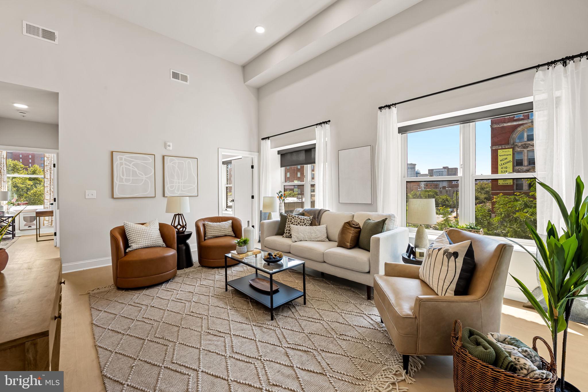 Nestled in the charming Mount Vernon neighborhood, this exquisite residential lease offers a unique blend of historic elegance and modern luxury. Completed in 2025, this newly constructed mid-rise apartment showcases a traditional architectural style, beautifully crafted with classic brick materials that exude timeless sophistication. Step inside this meticulously designed two-bedroom, one-bathroom unit, where every detail has been thoughtfully curated to create a warm and inviting atmosphere. The spacious layout is perfect for both relaxation and entertaining, allowing you to enjoy the comforts of home while embracing an exclusive lifestyle. The property is in excellent condition, ensuring that you can move in with ease and confidence. The unit features convenient washer and dryer hookups, making laundry day a breeze. With ample off-street and on-street parking available, you and your guests will always find a place to park without hassle. The surrounding area is rich with amenities, providing a vibrant community atmosphere while maintaining a sense of tranquility. Availability begins on October 1, 2025, offering you the opportunity to secure your place in this sought-after location. With a minimum lease term of 12 months and a maximum of 23 months, you can enjoy the flexibility to make this stunning apartment your home for as long as you desire. Imagine unwinding in your elegant living space, surrounded by the charm of Mount Vernon, where historic streets meet modern conveniences. This property is not just a place to live; it's a lifestyle choice that embodies comfort, luxury, and community. Don't miss your chance to experience the best of high-end living in this exceptional residential lease. Schedule a viewing today and discover the perfect blend of luxury and comfort that awaits you in this remarkable home. Note:  Photos are of the two bedroom, two bath model unit.