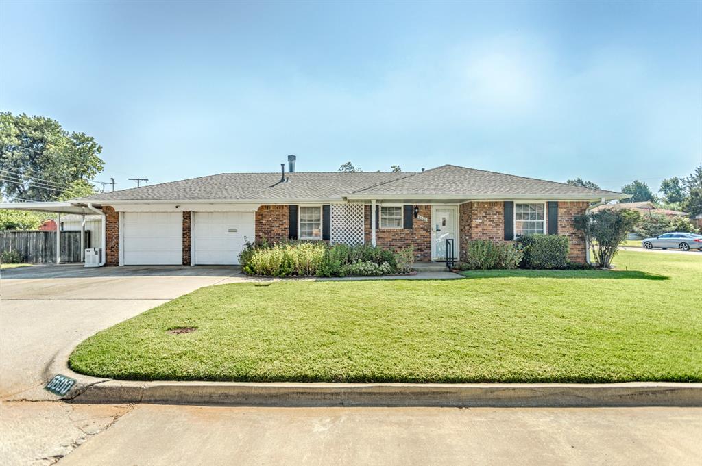 Charming, well-maintained home in Cullens Lakeview! Welcome to this beautifully cared-for home located in the highly desirable Cullens Lakeview neighborhood, just minutes from all that Oklahoma City has to offer. This spacious property features 3 bedrooms, 2 full bathrooms, two comfortable living areas, and two dining spaces, offering flexibility for both everyday living and entertaining. Enjoy year-round comfort with a Lennox high-efficiency air conditioner, along with added peace of mind provided by a Flat Safe in-ground tornado shelter and a Generac generator, plus the City has recently replaced the drainage system in front of the home!  The attached 2-car garage includes a bonus workshop area with heat and air, while the carport and oversized driveway offer ample parking for guests, RVs, or additional vehicles. Thoughtfully updated and well equipped, this home perfectly blends comfort, functionality, and an unbeatable location. Don’t miss your chance to make it yours! REALTORS: PLEASE SEE REALTOR REMARKS BELOW.