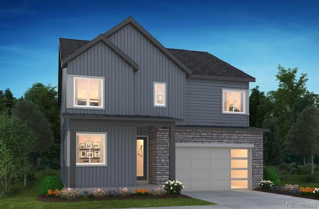 Gorgeous two story home in The Canyons.  This home features 4 bedrooms, 4 bathrooms, loft, fireplace with full height tile surround, horizontal iron stair railing, covered patio, and 2-bay garage.  Design finishes include Evoke luxury plank flooring in Summit/Peyton, AZT/DT engineered stone counter tops in Pencil Vein, and Yorktowne Brockton maple cabinets in Smoke.   Please contact community representative for complete details. The Canyons Metropolitan Districts provide various services to the property and in addition to the estimated taxes, a $30 per month operations fee is imposed.