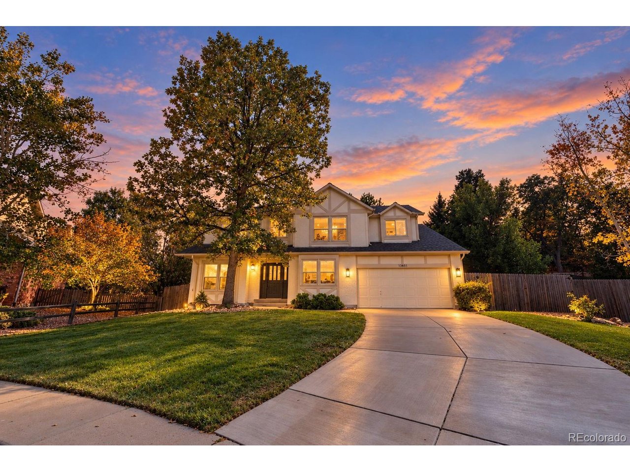 This beautiful newly updated 5 bed 4 bath home is located in The Country Estates neighborhood of Broomfield. Tucked away at the very end of a quiet cul-de -sac, the property features an attached 2 car garage and sits on an incredible quarter acre lot with a private backyard. The entire house has just been completely refurbished from top to bottom, making it move in ready with no projects left to complete.The main floor is bright, open, and features brand new flooring stretching through a vaulted living room. Large windows flood the entire main level with tons of natural light throughout the day. The updated kitchen is fully loaded with brand new appliances, a pantry, plenty of counter space for meal preparation and a seamless flow into the adjacent dining areas. A dedicated main floor home office makes remote work effortless. For everyday convenience, a functional laundry room is situated right off the garage entry alongside a nearby half bath. Upstairs, there are 3 generously sized bedrooms. The layout includes a spacious primary bedroom retreat featuring a large walk in closet and a beautifully remodeled ensuite bath.The basement adds extra versatility to the layout. It is partially finished with a second den, a flexible bonus room for a gym or play area, a private fourth bedroom, and a brand new full bath making it a perfect setup for guests or older kids. Plus a large unfinished storage area.Outside, the yard has a patio with plenty of space for summer grilling and entertaining. A gate West of the garage provides access to park an RV or trailer. With multiple floors of functional living space, award winning schools and an exceptional cul-de-sac location near local parks and walking trails, this home offers a wonderful setup for a growing family looking for room to expand and thrive for years to come.
